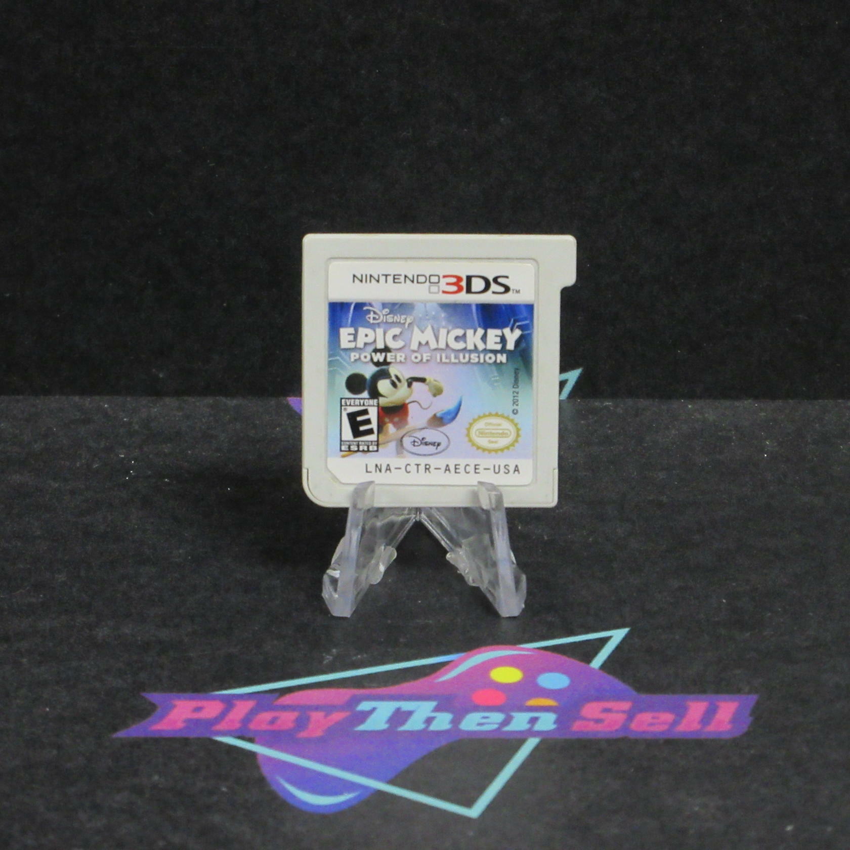 Epic Mickey Power of Illusion Nintendo 3DS - Cartridge Only Authentic / Tested - Very Good