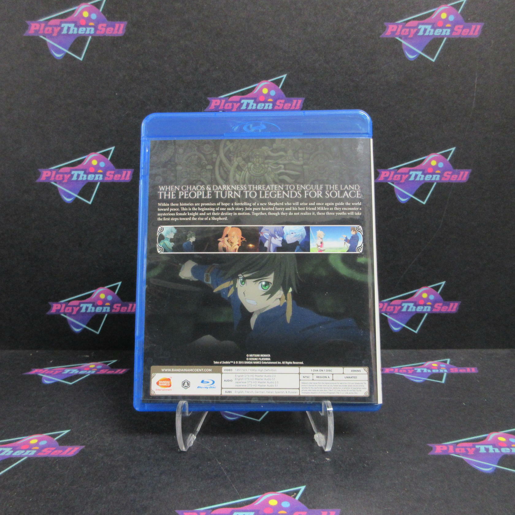 Tales of Zestiria Collector's Edition PS4 PlayStation 4 Complete - Excellent
