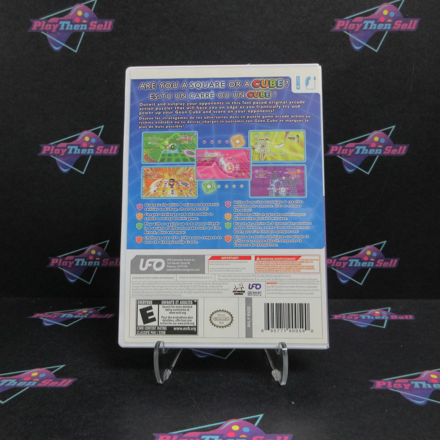 Geon Cube Nintendo Wii Complete - Excellent
