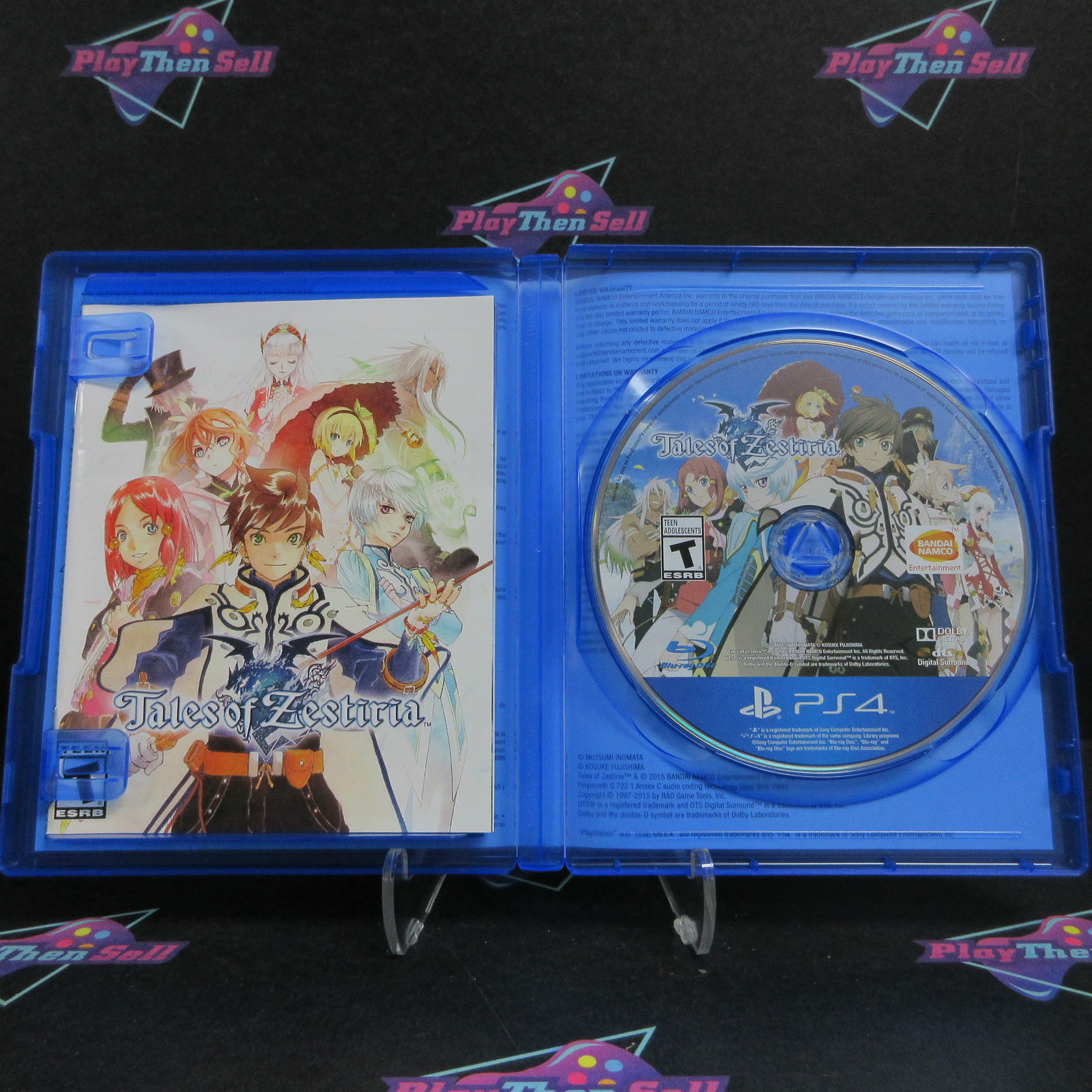 Tales of Zestiria Collector's Edition PS4 PlayStation 4 Complete - Excellent