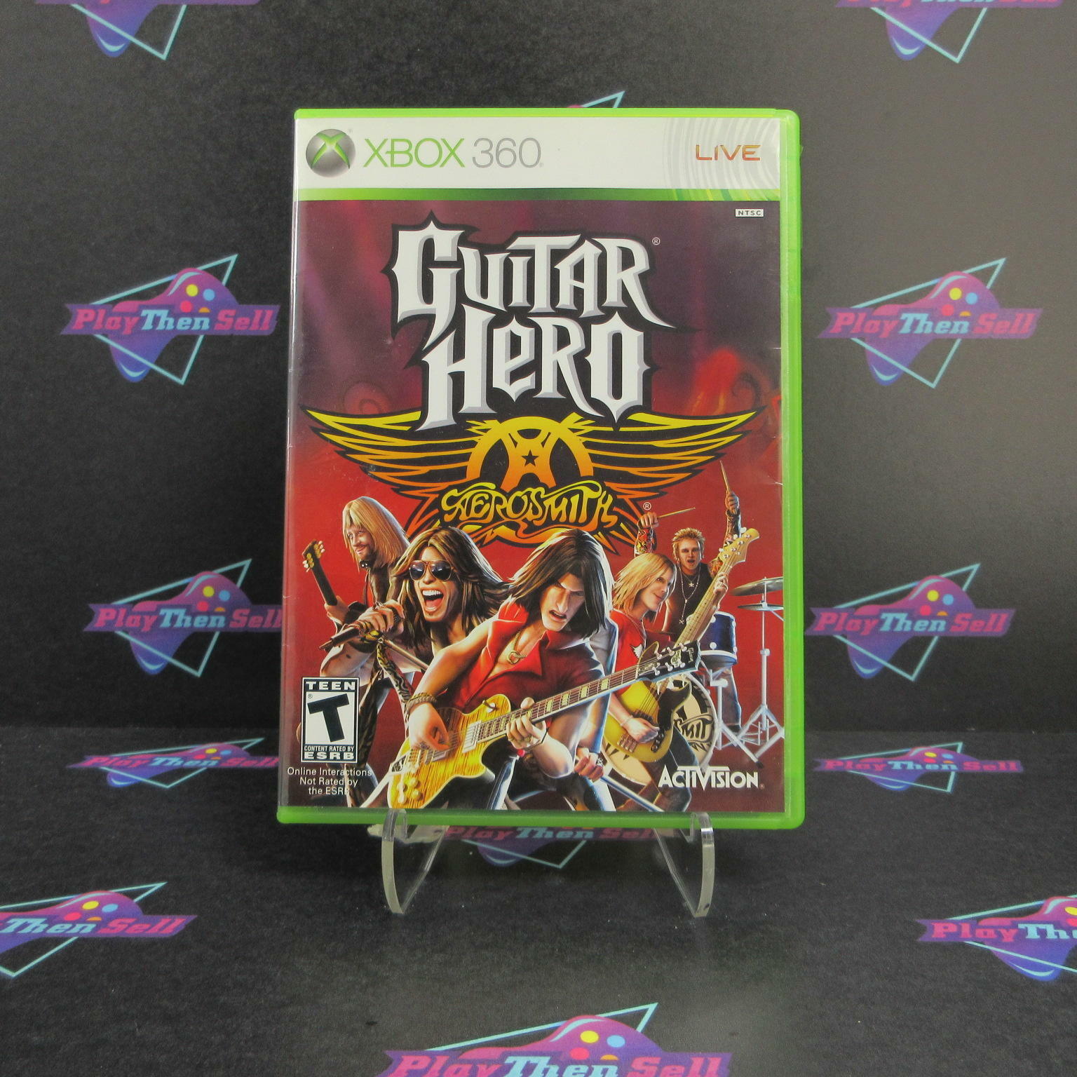 Guitar Hero Aerosmith Xbox 360 Complete - Excellent