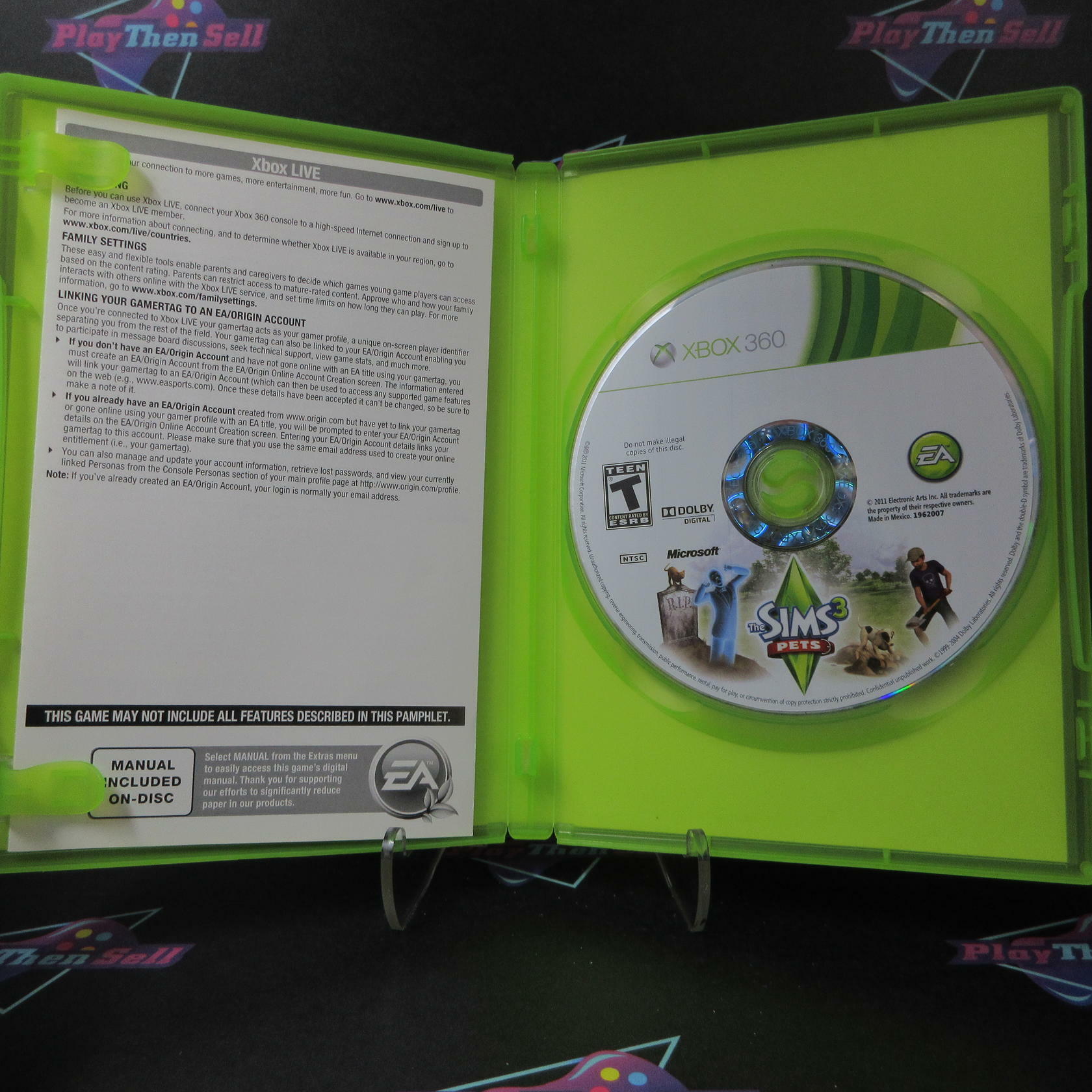 The Sims 3 Pets Xbox 360 Complete - Excellent