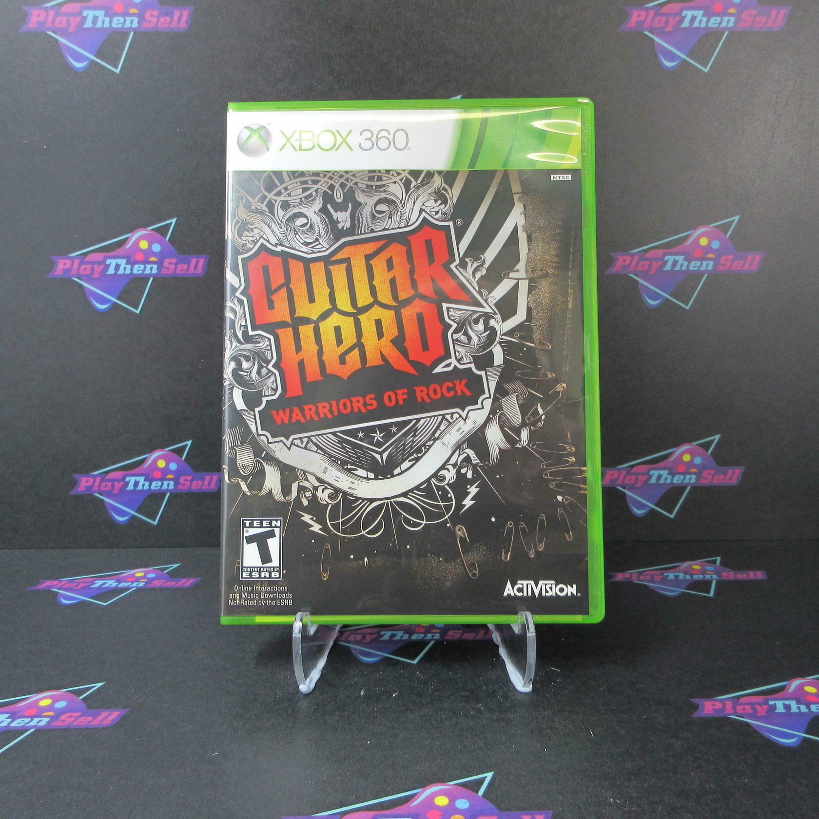 Guitar Hero Warriors of Rock Xbox 360 Complete - Excellent