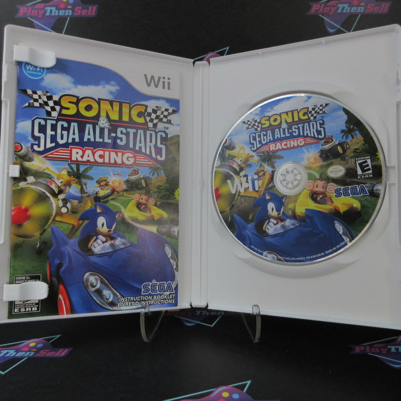 Sonic & SEGA All-Stars Racing Nintendo Wii Complete - Excellent