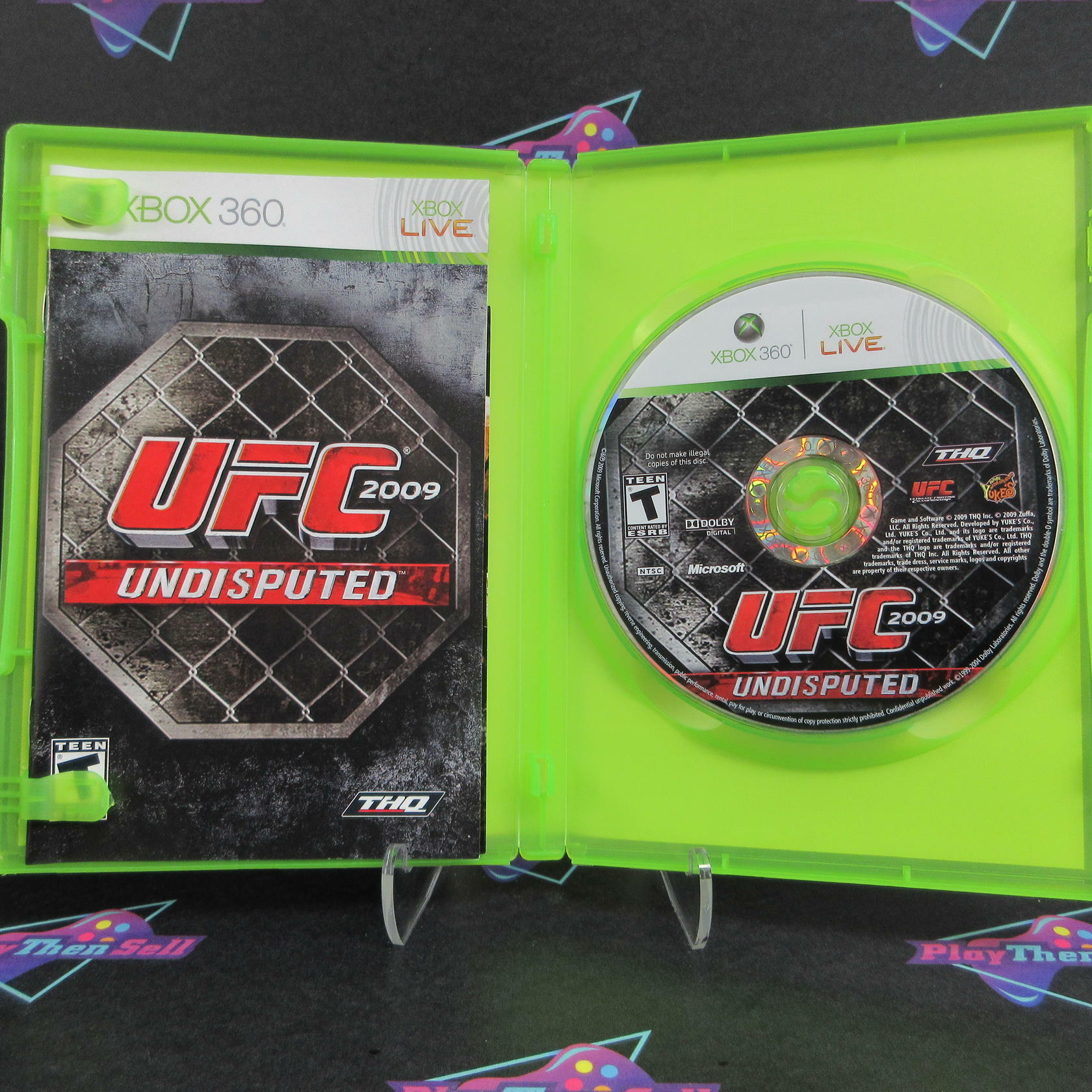 UFC 2009 Undisputed Xbox 360 Complete - Excellent