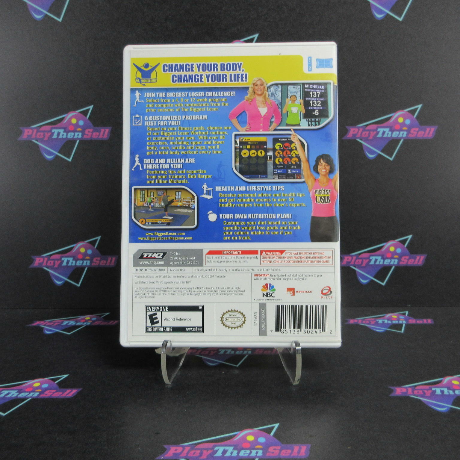 Biggest Loser Nintendo Wii Complete - Excellent