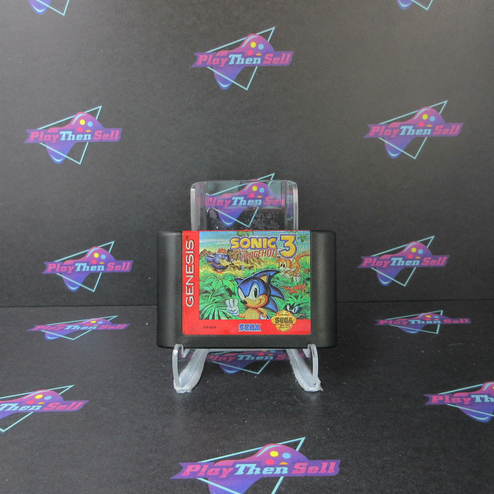 Sonic the Hedgehog 3 Sega Genesis Cartridge Only AD Authentic / Tested - Very Good