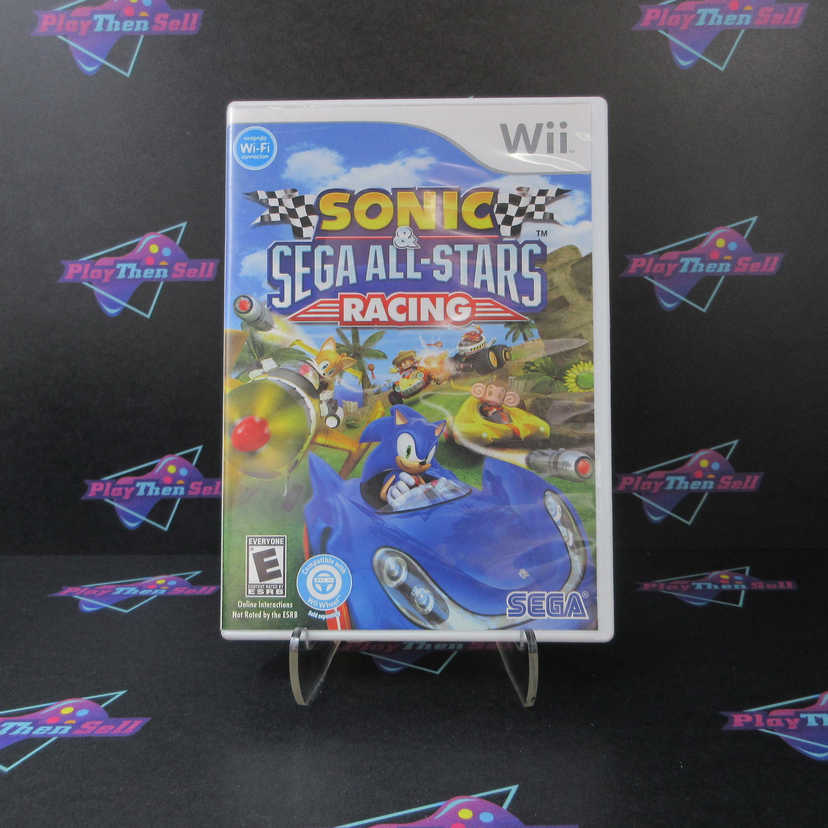 Sonic & SEGA All-Stars Racing Nintendo Wii Complete - Excellent
