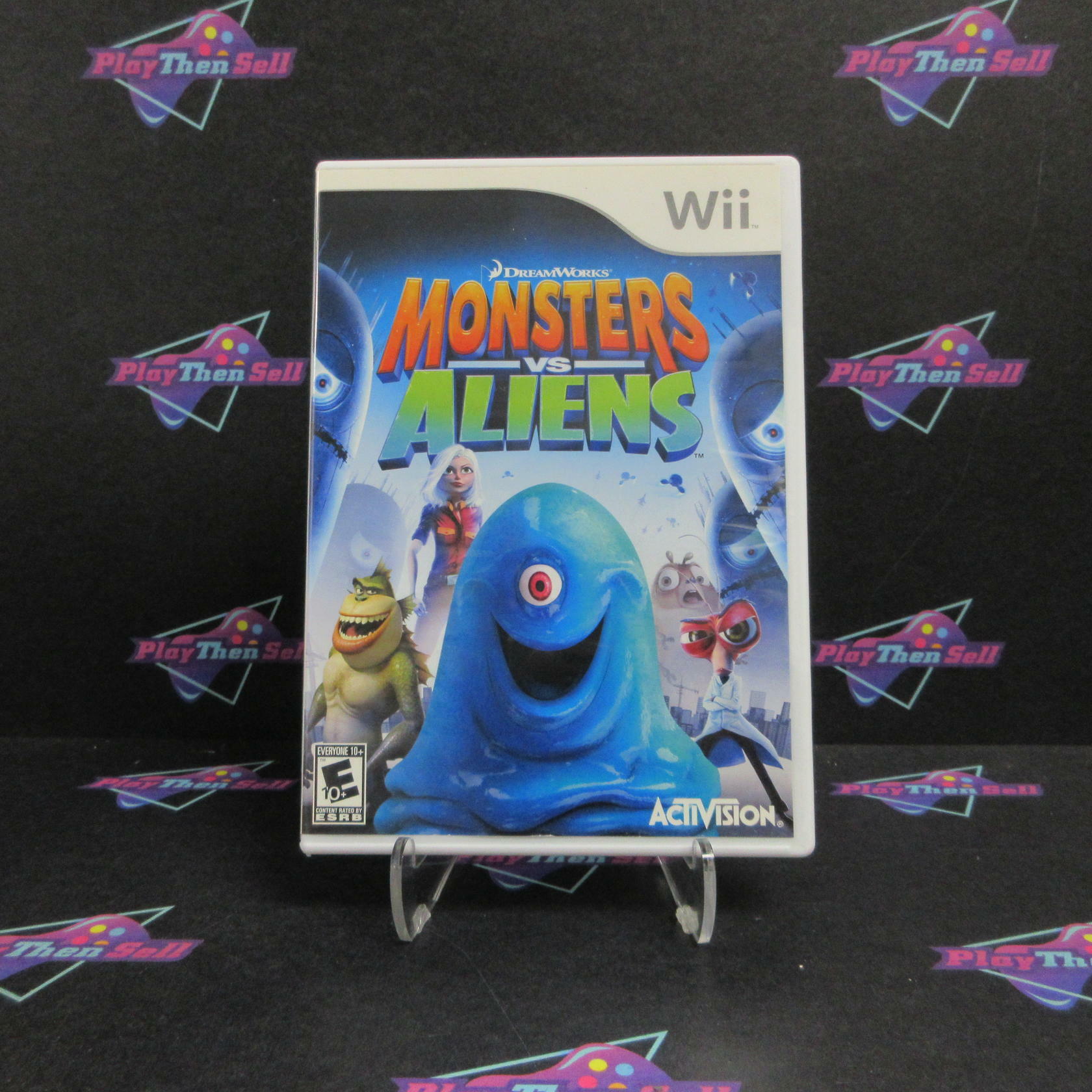 Monsters vs. Aliens Nintendo Wii Complete - Excellent