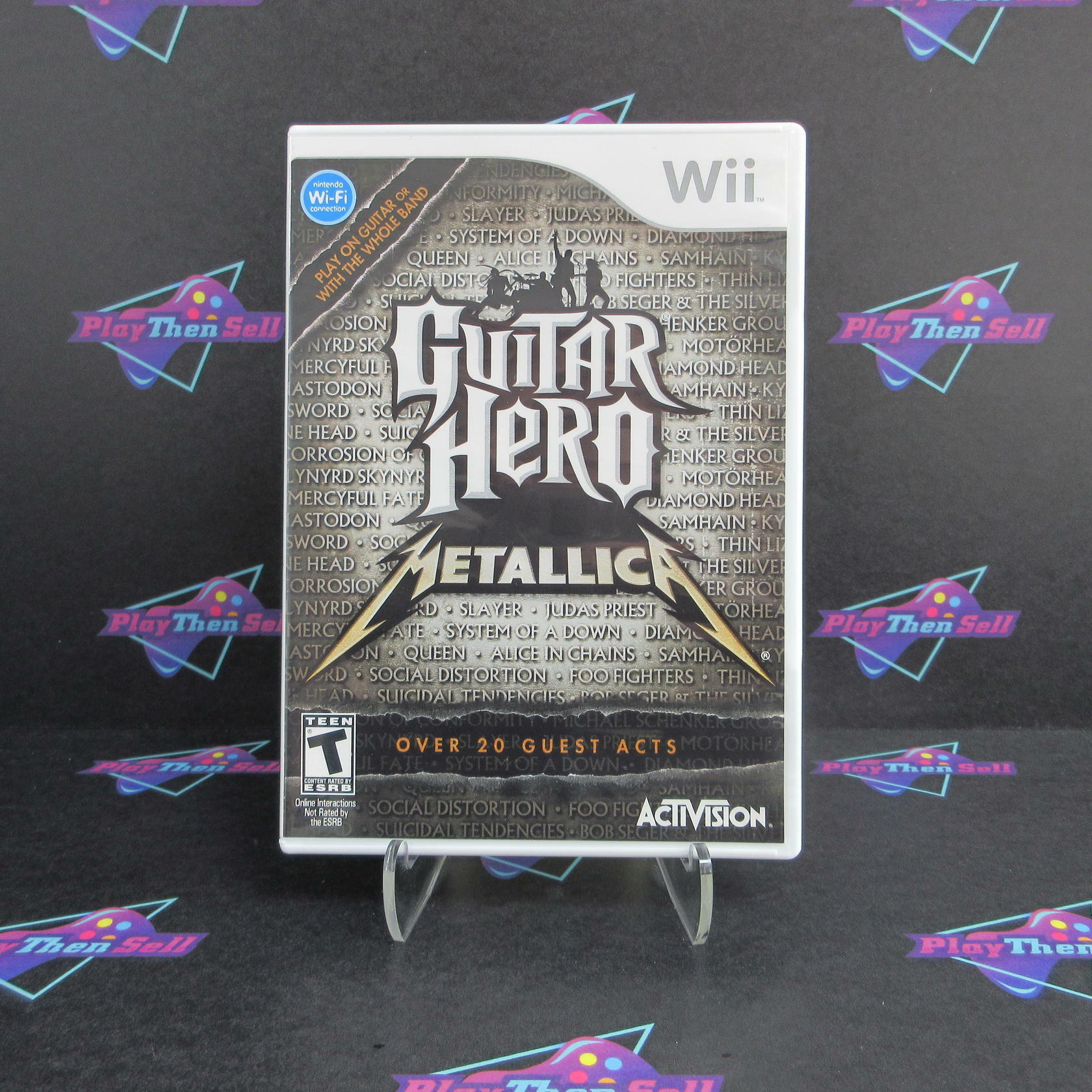 Guitar Hero Metallica Nintendo Wii Complete - Excellent