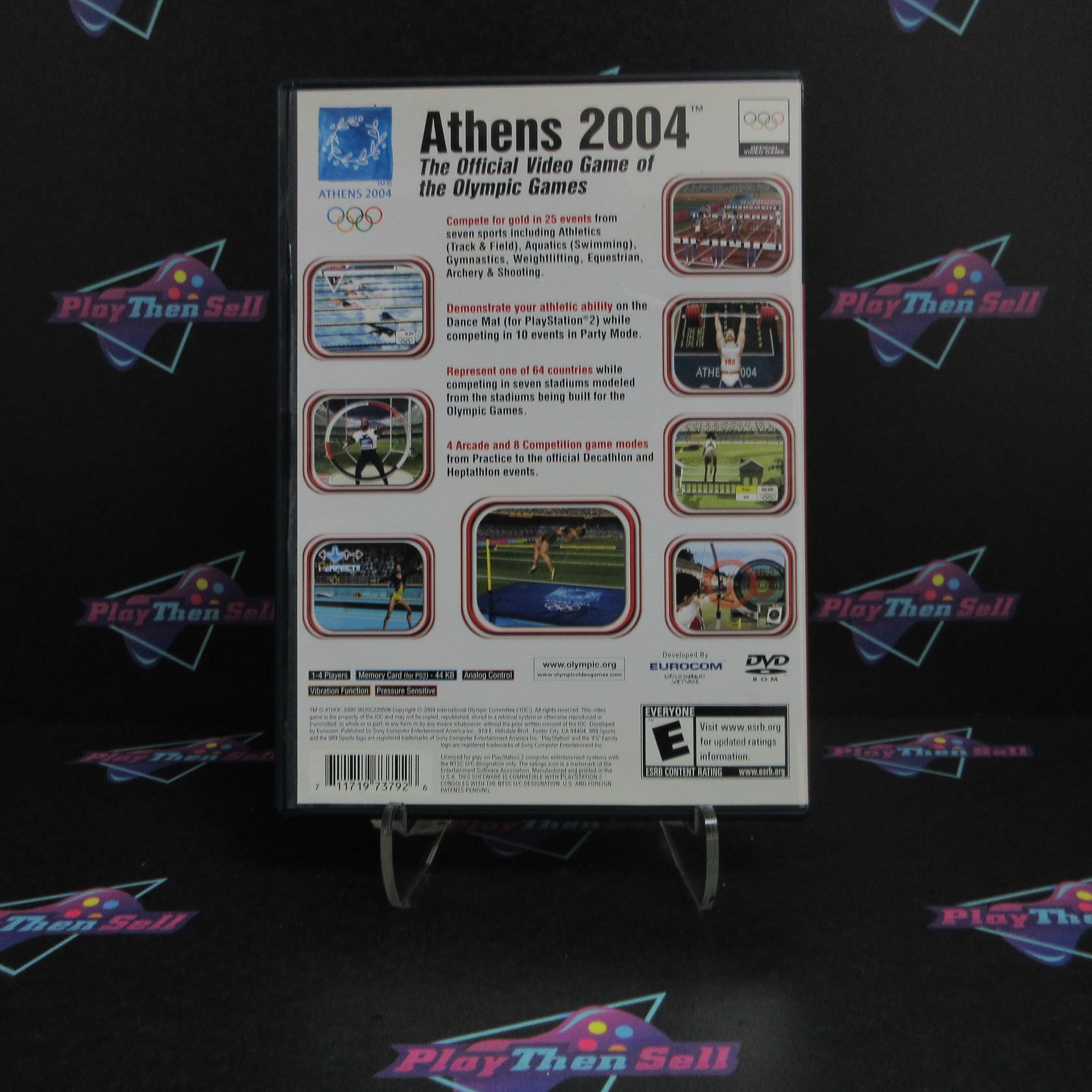 Athens 2004 PS2 PlayStation 2 Complete - Excellent