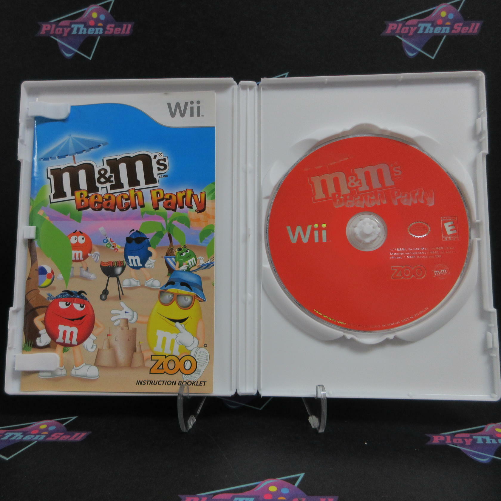 M&Ms Beach Party Nintendo Wii Complete - Excellent