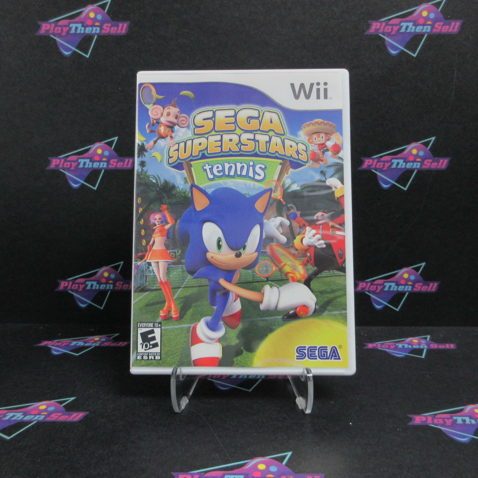 Sega Superstars Tennis Nintendo Wii Complete - Excellent