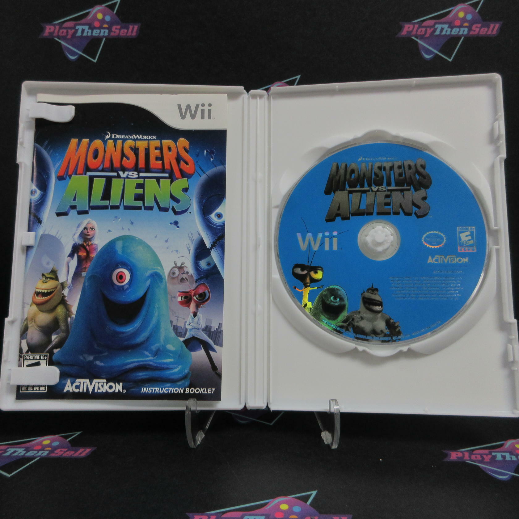 Monsters vs. Aliens Nintendo Wii Complete - Excellent