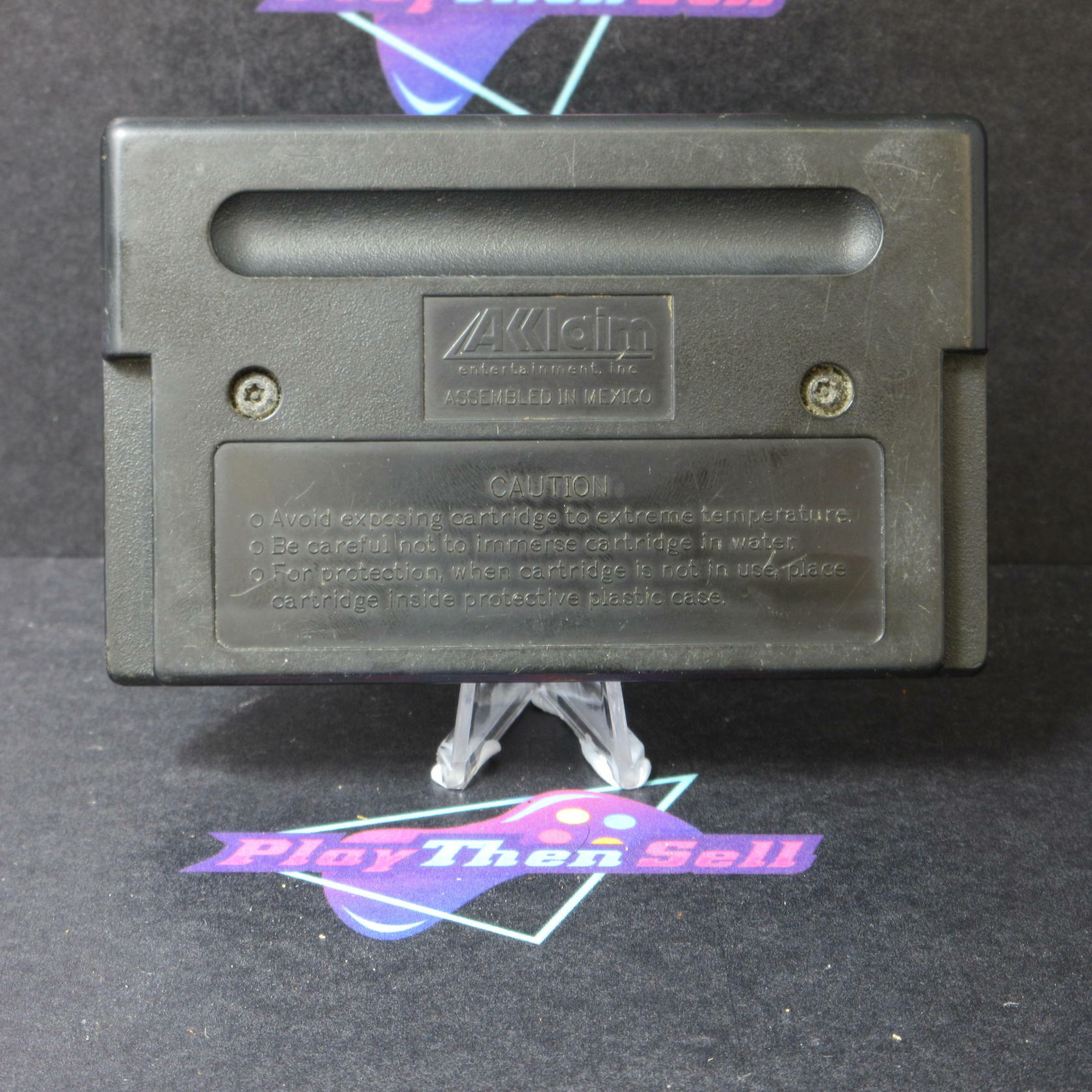 Mortal Kombat II Sega Genesis AD Cartridge Only Authentic / Tested - Very Good