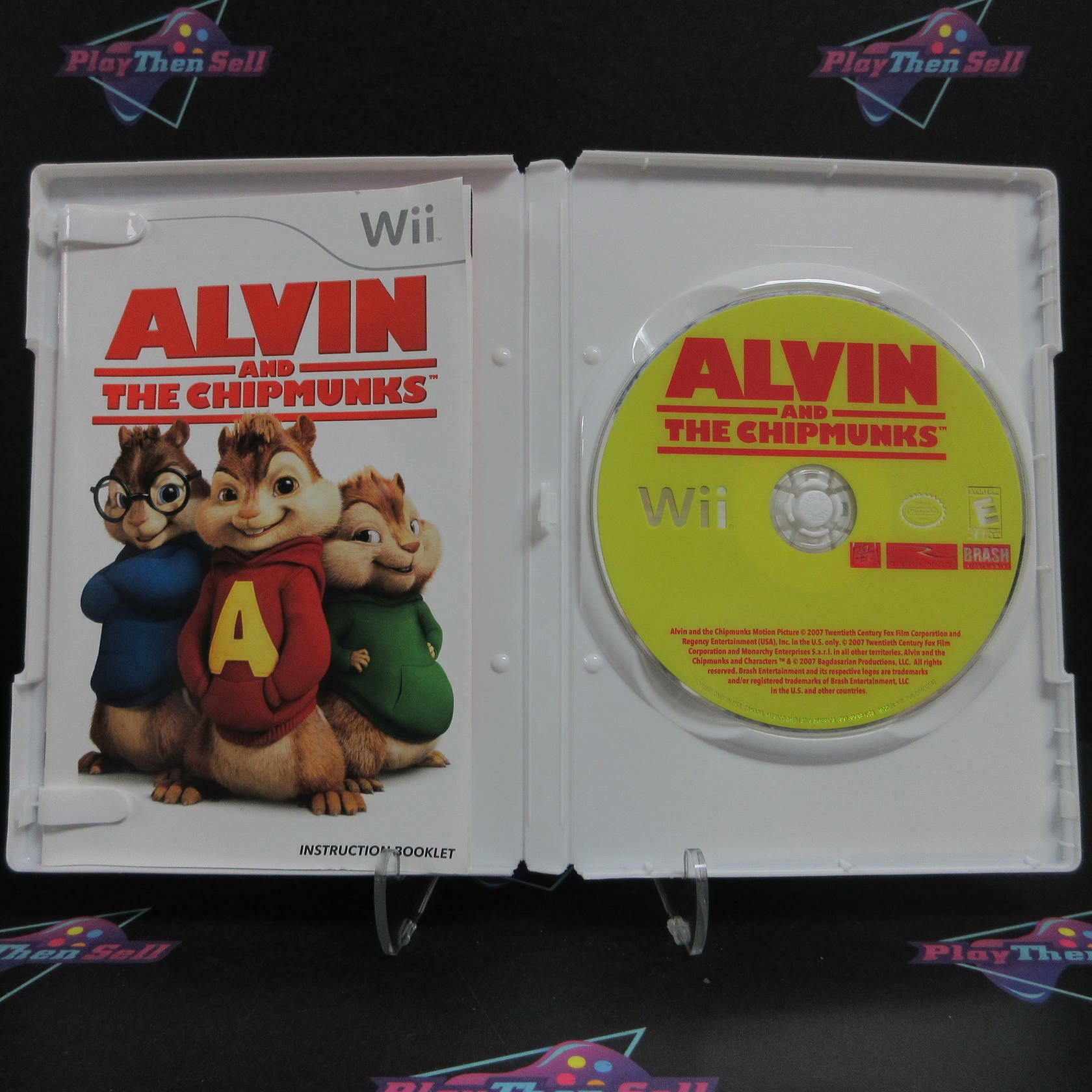 Alvin & the Chipmunks Nintendo Wii Complete - Excellent