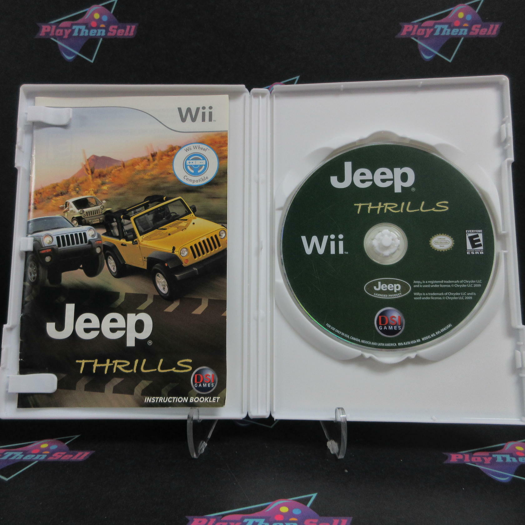Jeep Thrills Nintendo Wii Complete - Excellent