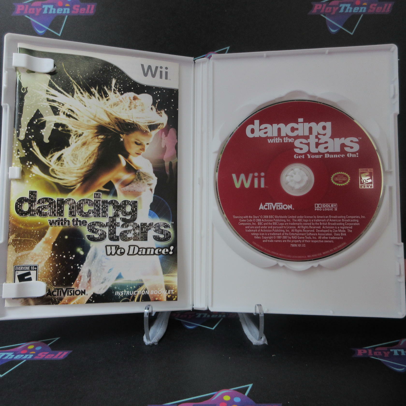 Dancing with the Stars We Dance! Nintendo Wii Complete - Excellent