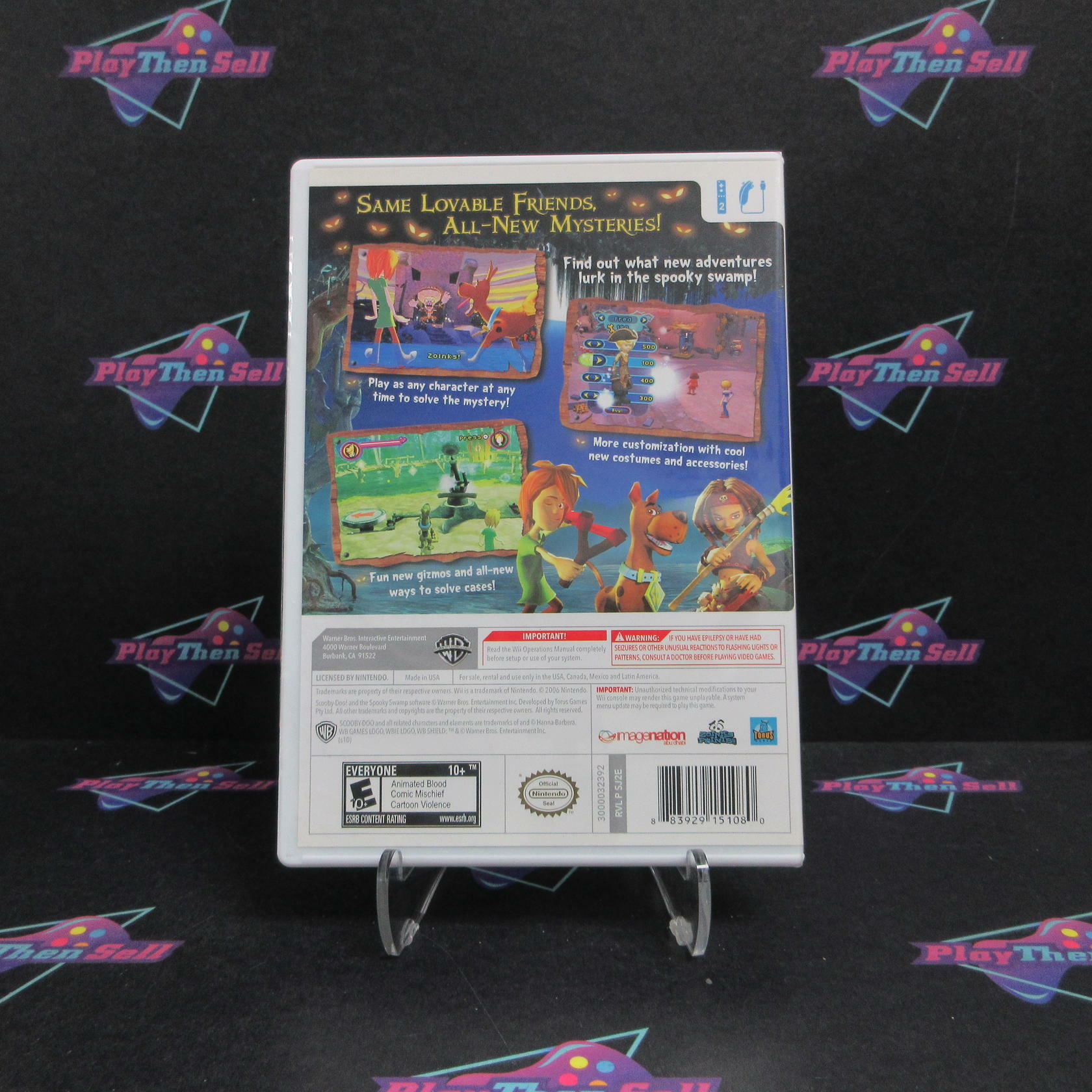 Scooby-Doo and the Spooky Swamp Nintendo Wii Complete - Excellent