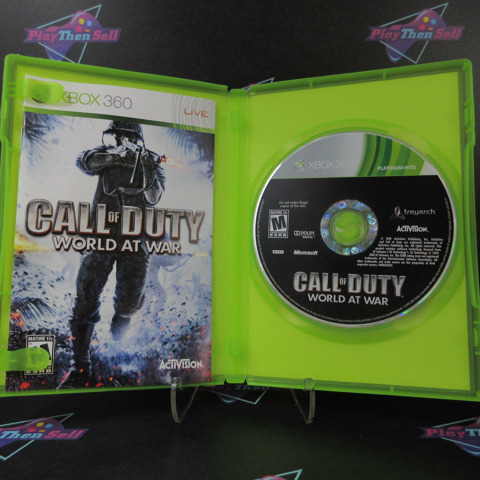 Call of Duty World at War Xbox 360 PH Complete - Excellent