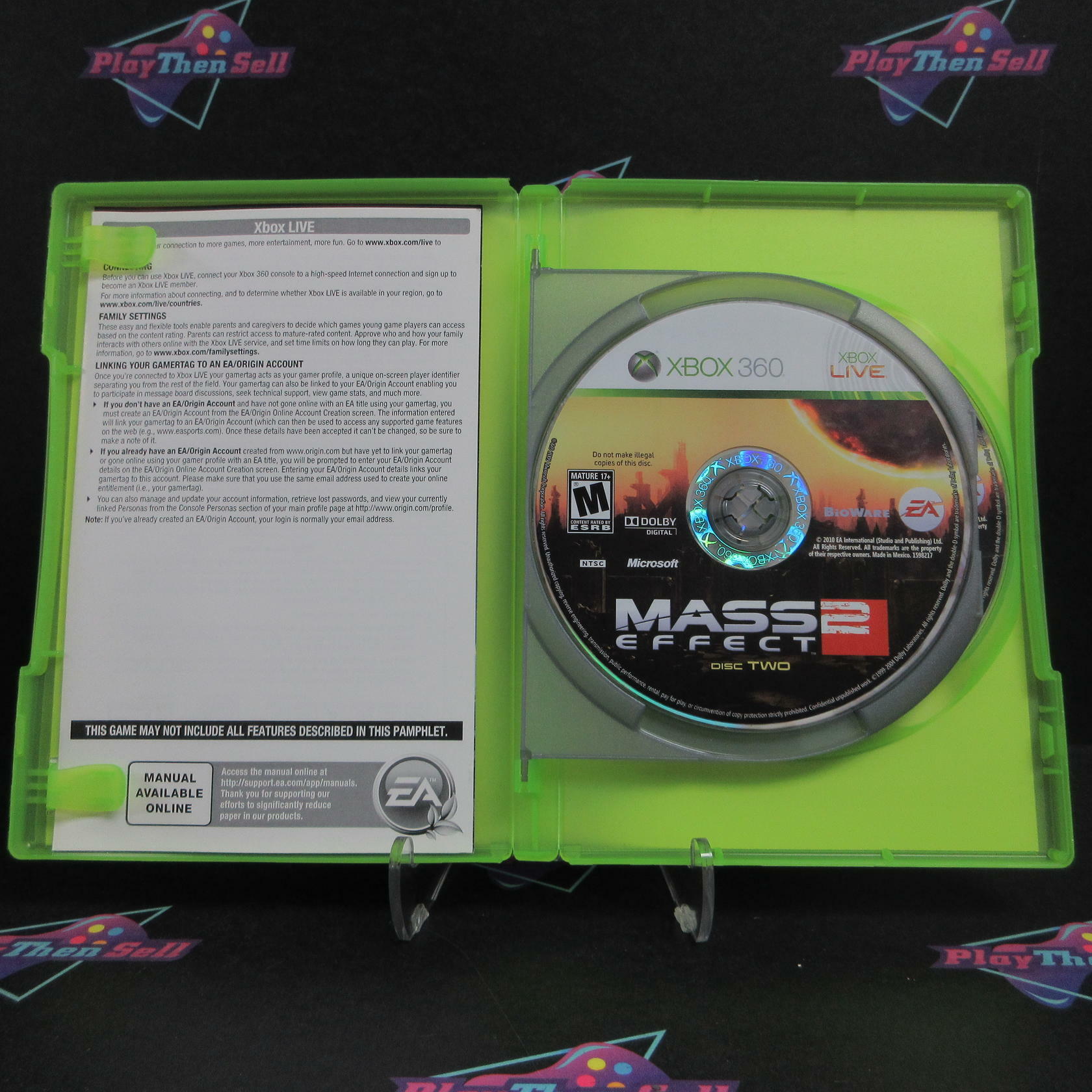 Mass Effect 2 Xbox 360 PH BL Disc Complete - Excellent
