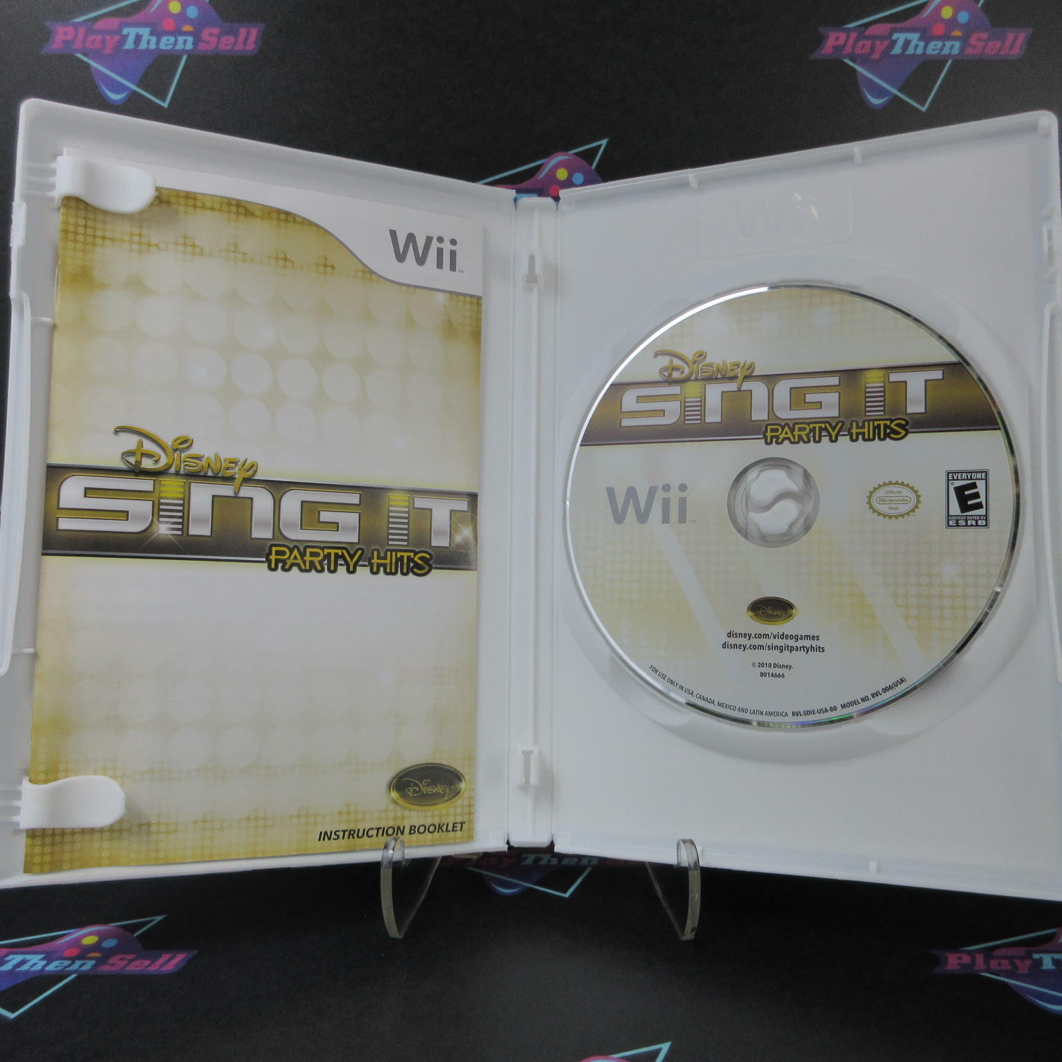 Disney Sing It Party Hits Nintendo Wii Complete - Excellent