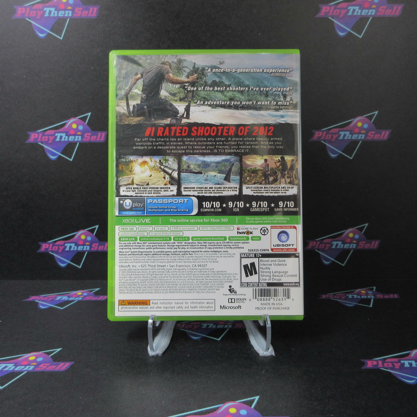 Far Cry 3 Xbox 360 PH Complete - Excellent
