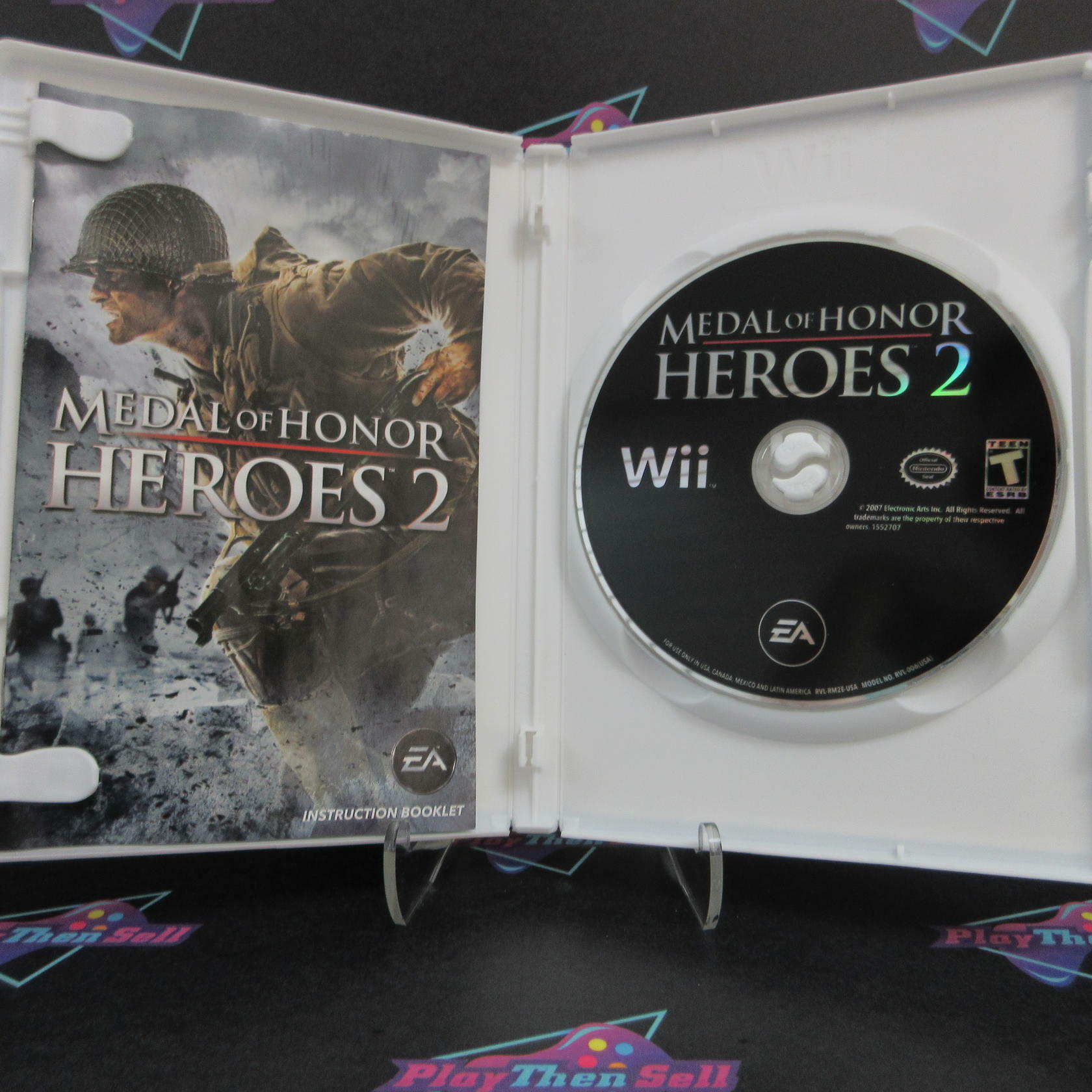 Medal of Honor Heroes 2 Nintendo Wii Complete - Excellent