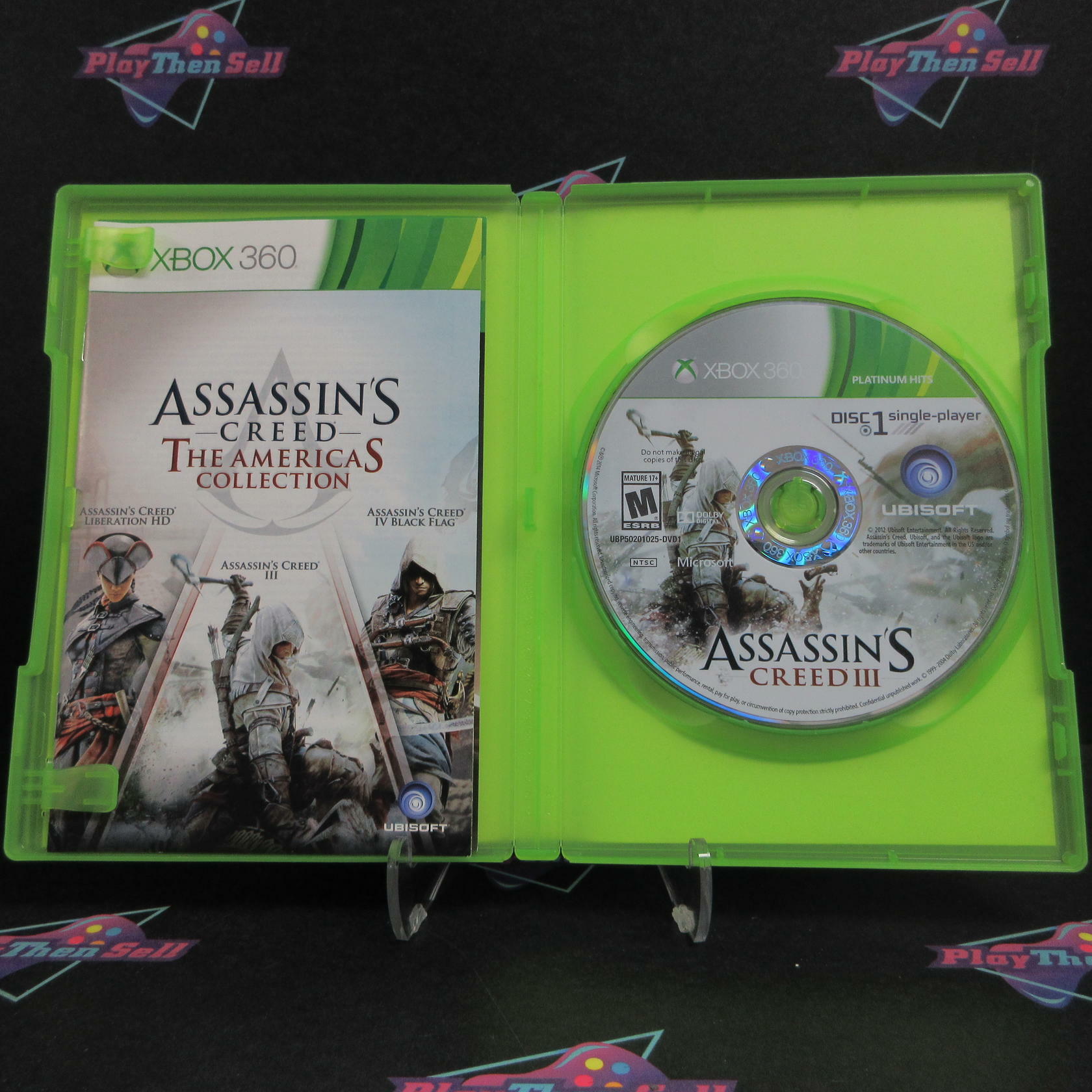 Assassin's Creed The Americas Collection Xbox 360 PH Disc Complete - Excellent