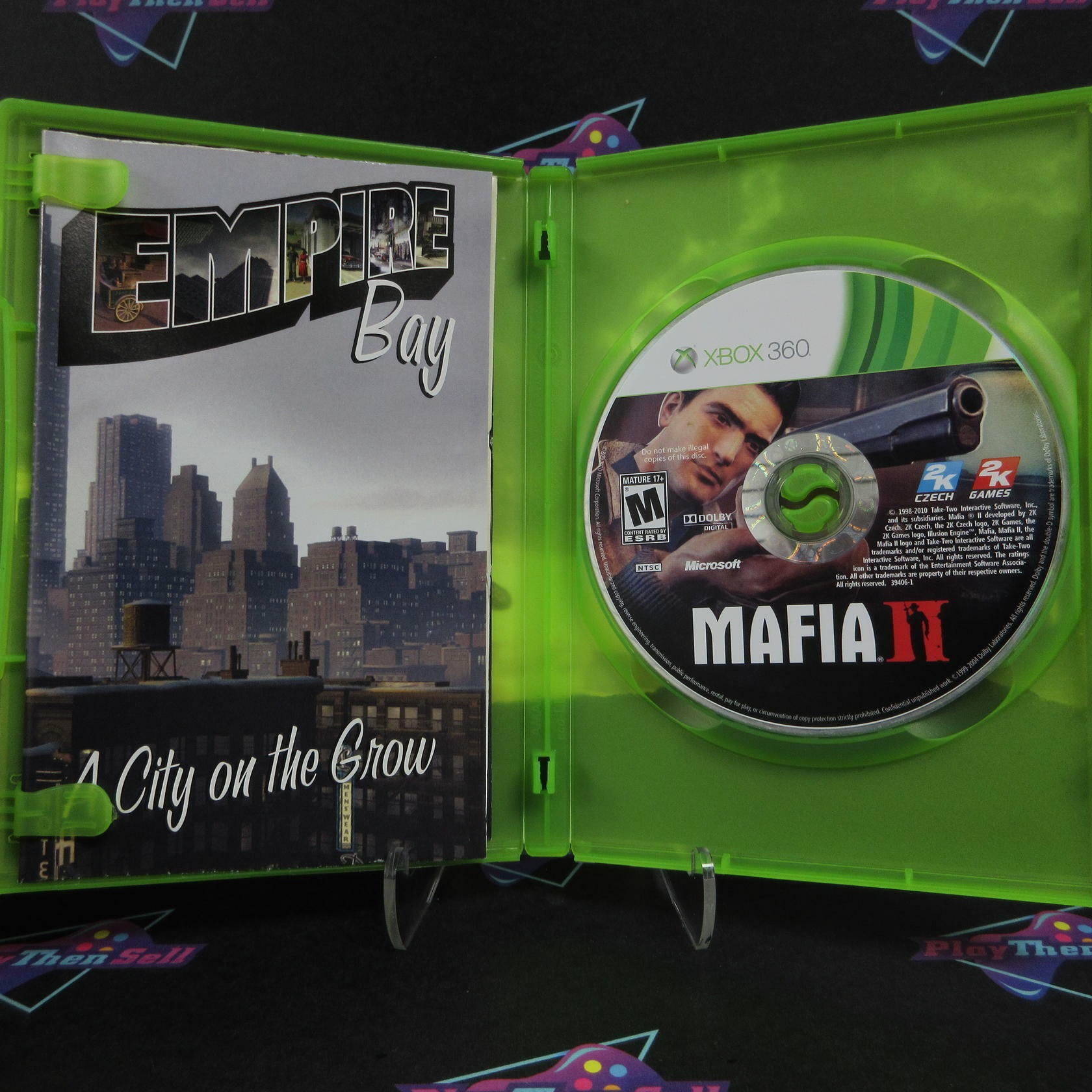 Mafia II (2) Xbox 360 + Map Complete - Excellent