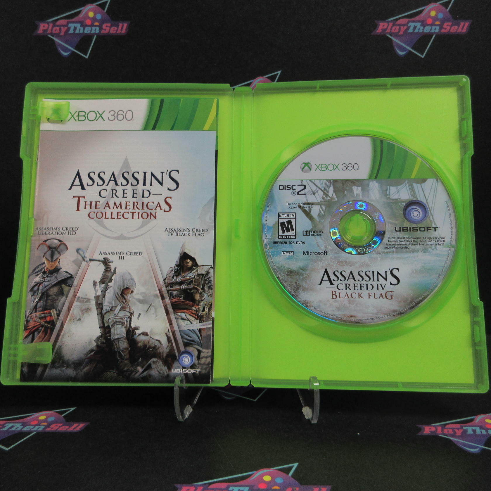 Assassin's Creed The Americas Collection Xbox 360 PH Disc Complete - Excellent