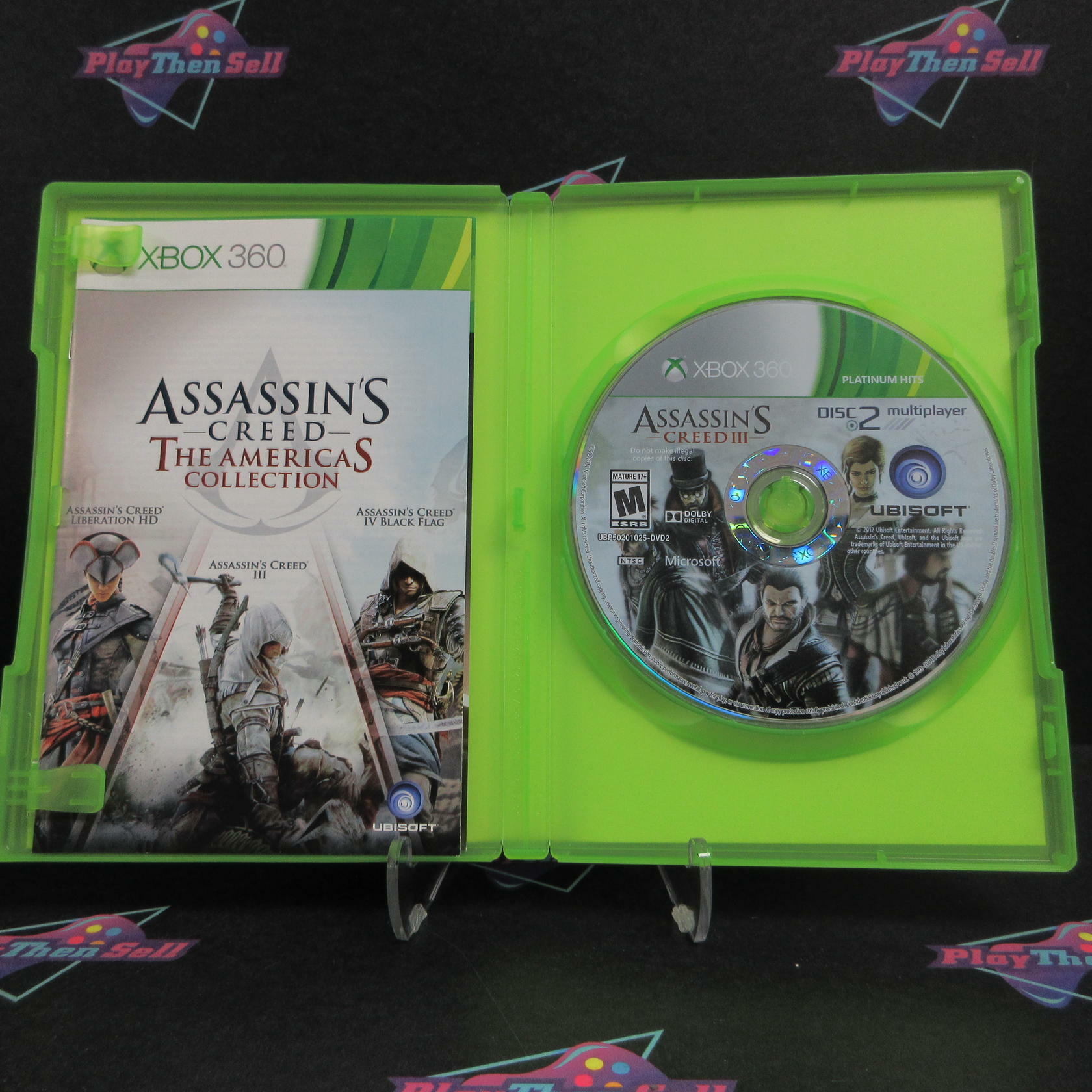 Assassin's Creed The Americas Collection Xbox 360 PH Disc Complete - Excellent