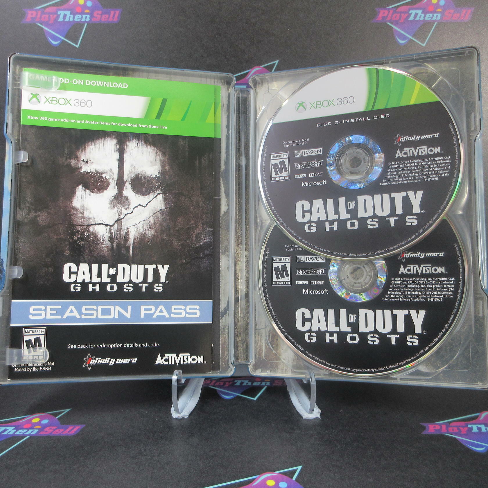 Call of Duty Ghosts Hardened Edition Xbox 360 Steelbook Complete - Excellent