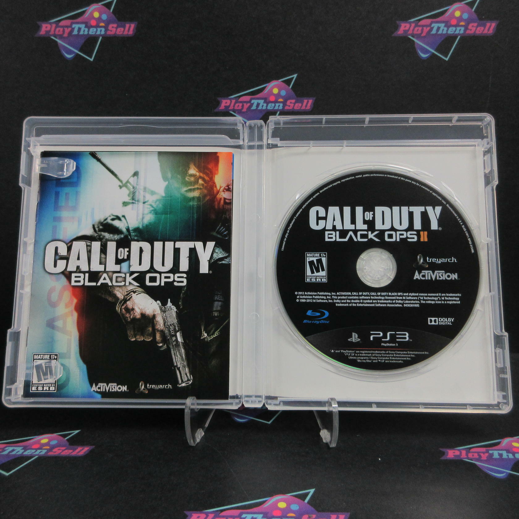Call of Duty Black Ops 1 & 2 Combo Pack PS3 PlayStation 3 Complete - Excellent