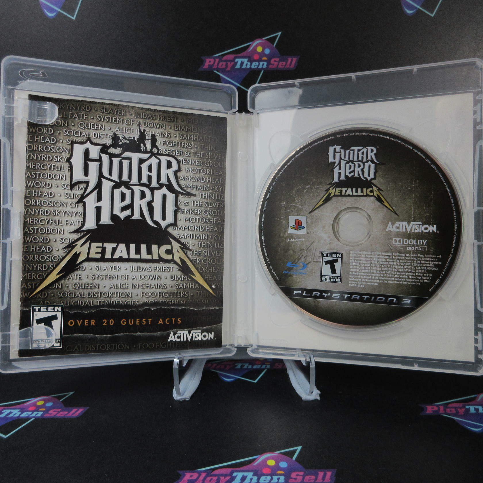 Guitar Hero Metallica PS3 PlayStation 3 Complete - Excellent