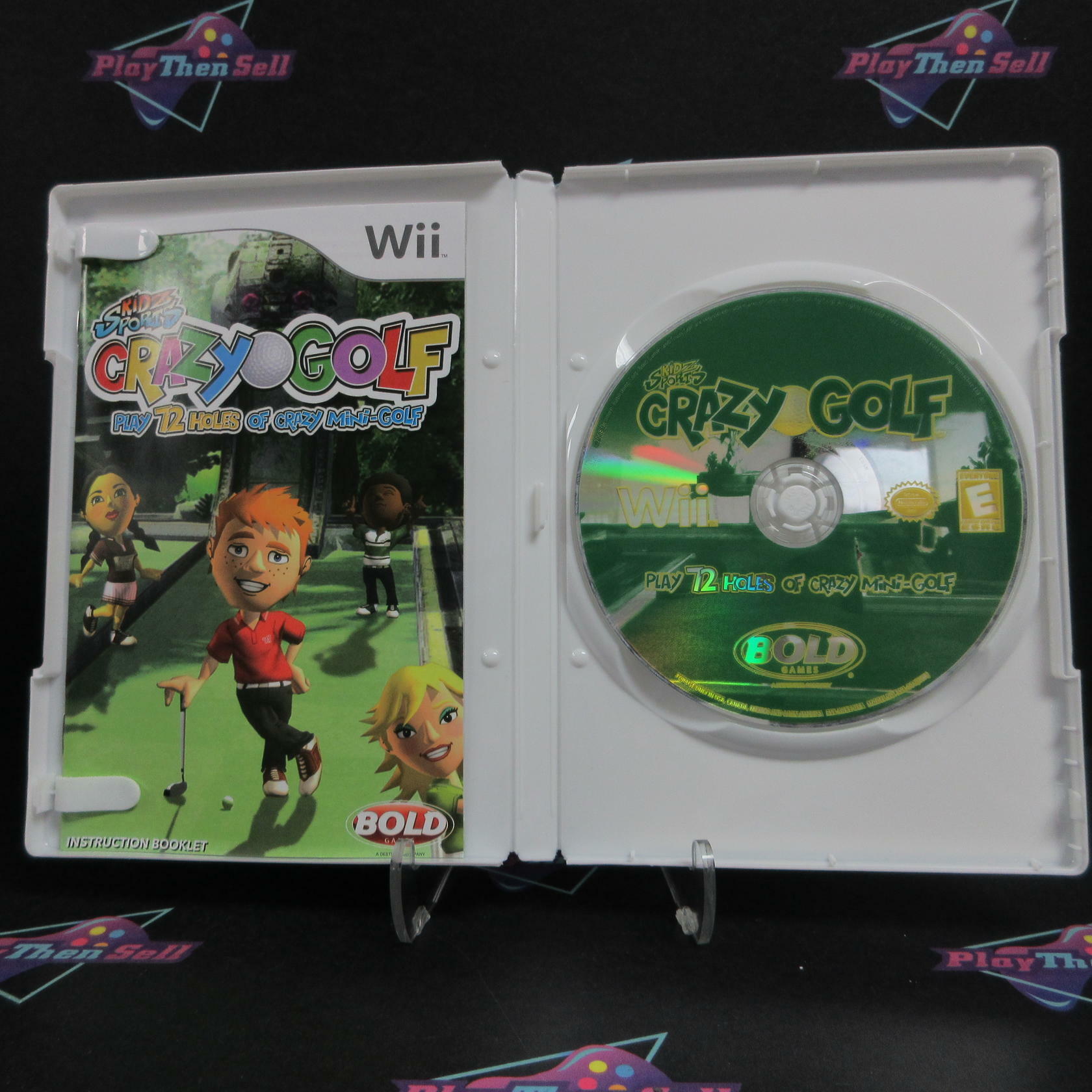 Kidz Sports Crazy Golf Nintendo Wii Complete - Excellent