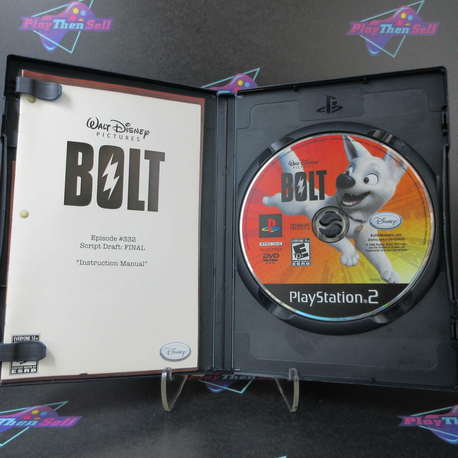 Disney's Bolt PS2 PlayStation 2 Complete - Excellent