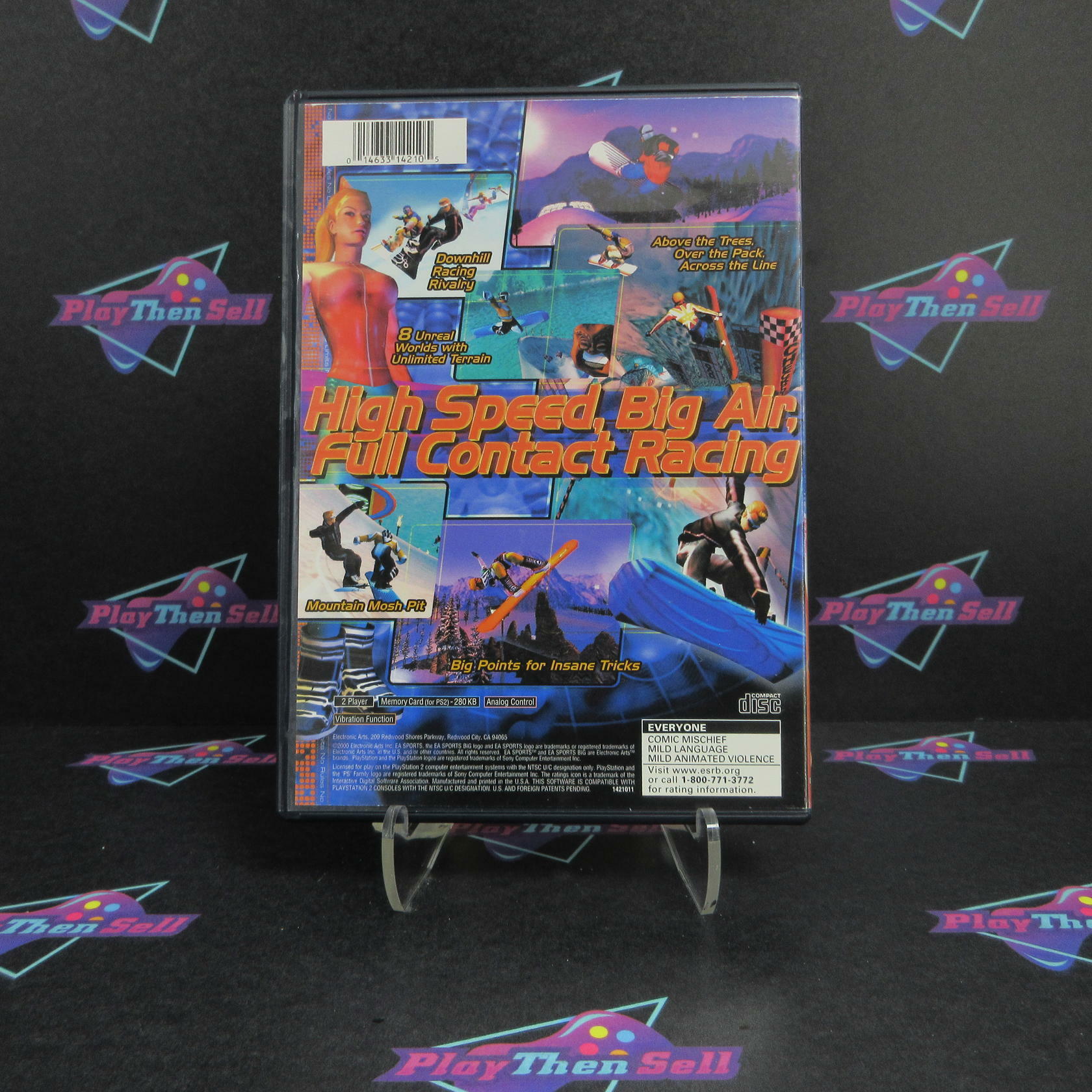 SSX PS2 Black Label PS2 PlayStation 2 + Reg Card Complete - Excellent