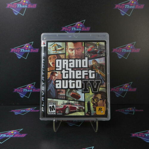 Grand Theft Auto IV PS3 PlayStation 3 Complete - Excellent
