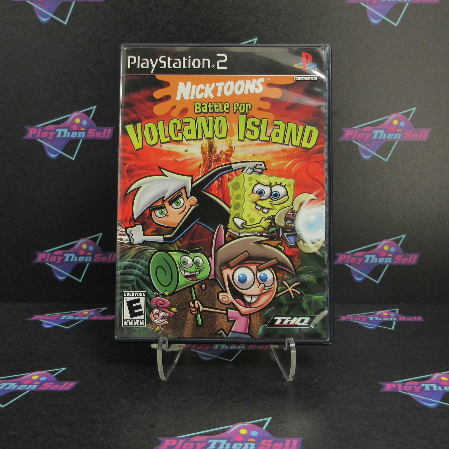 Nicktoons Battle for Volcano Island PS2 PlayStation 2 Complete - Excellent