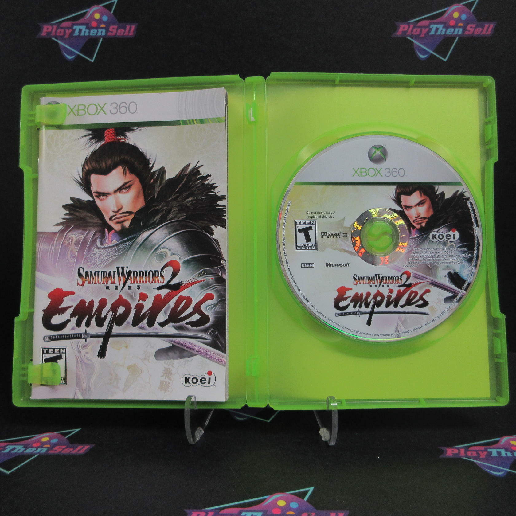 Samurai Warriors 2 Empires Xbox 360 Complete - Excellent
