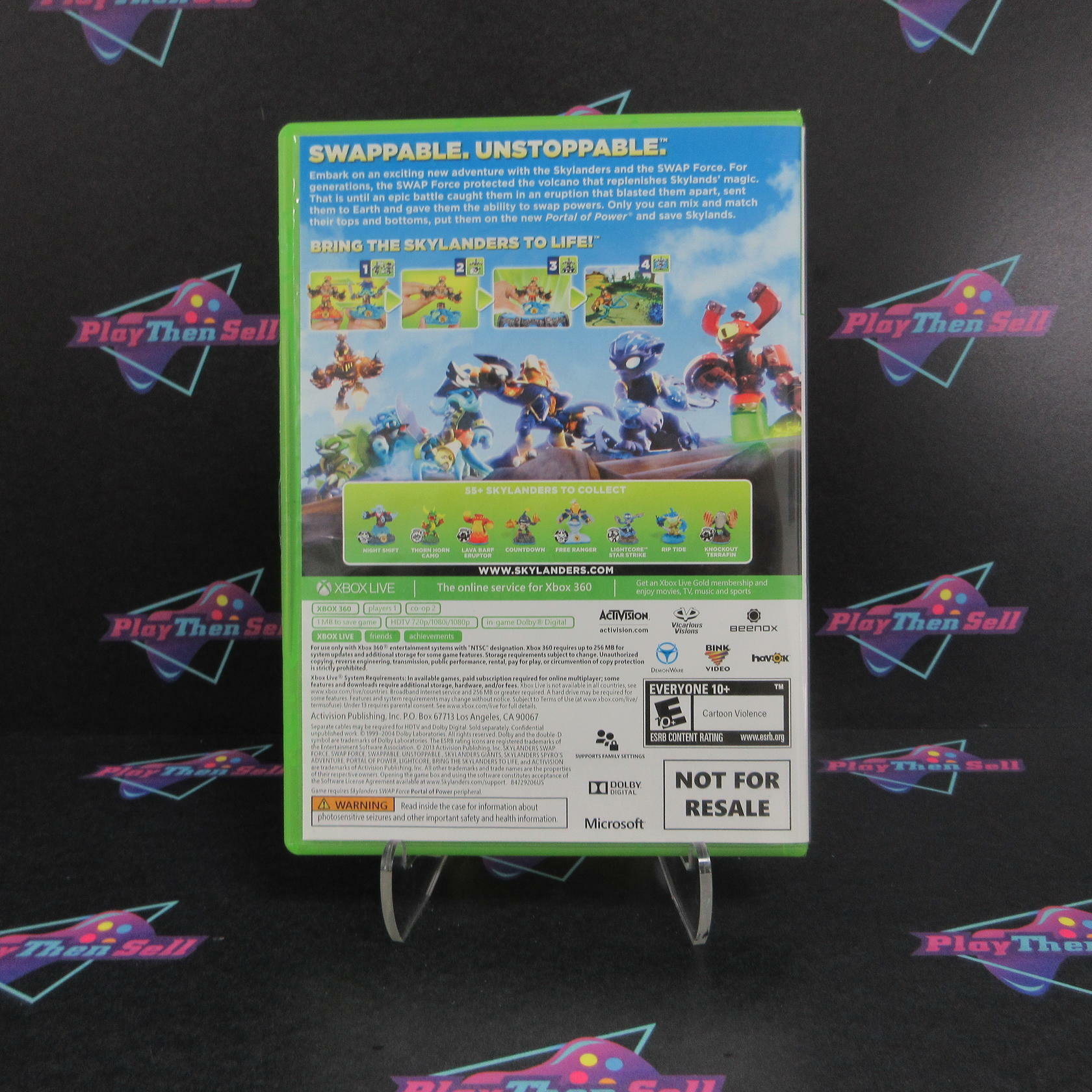 Skylanders Swap Force Xbox 360 Complete - Excellent