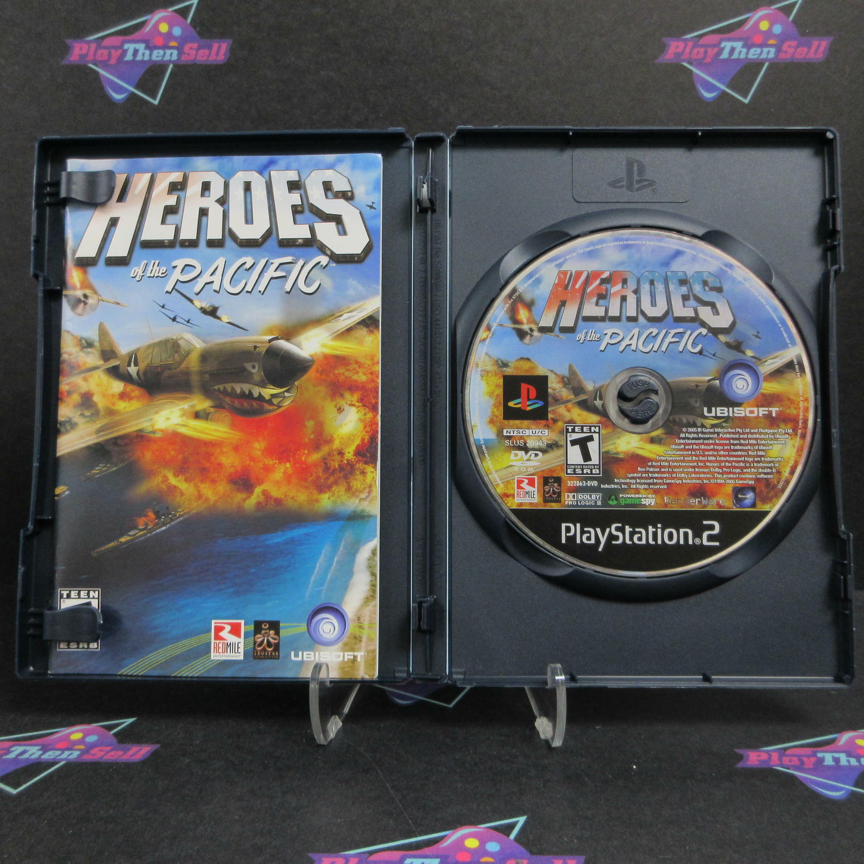 Heroes of the Pacific PS2 PlayStation 2 Complete - Excellent