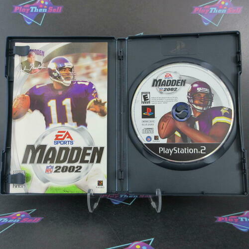 Madden NFL 2002 PS2 PlayStation 2 Complete - Excellent