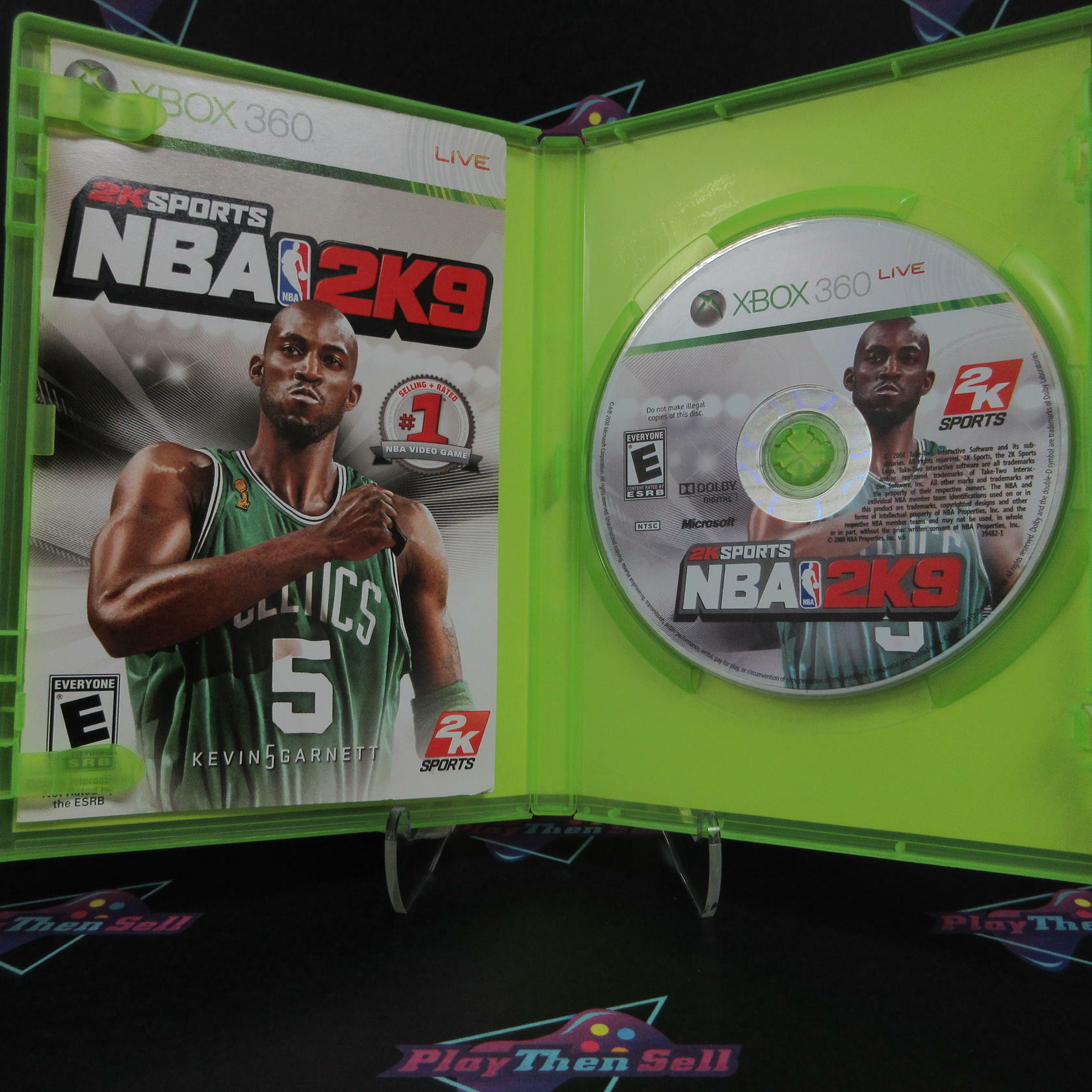 NBA 2K9 Xbox 360 Complete - Excellent