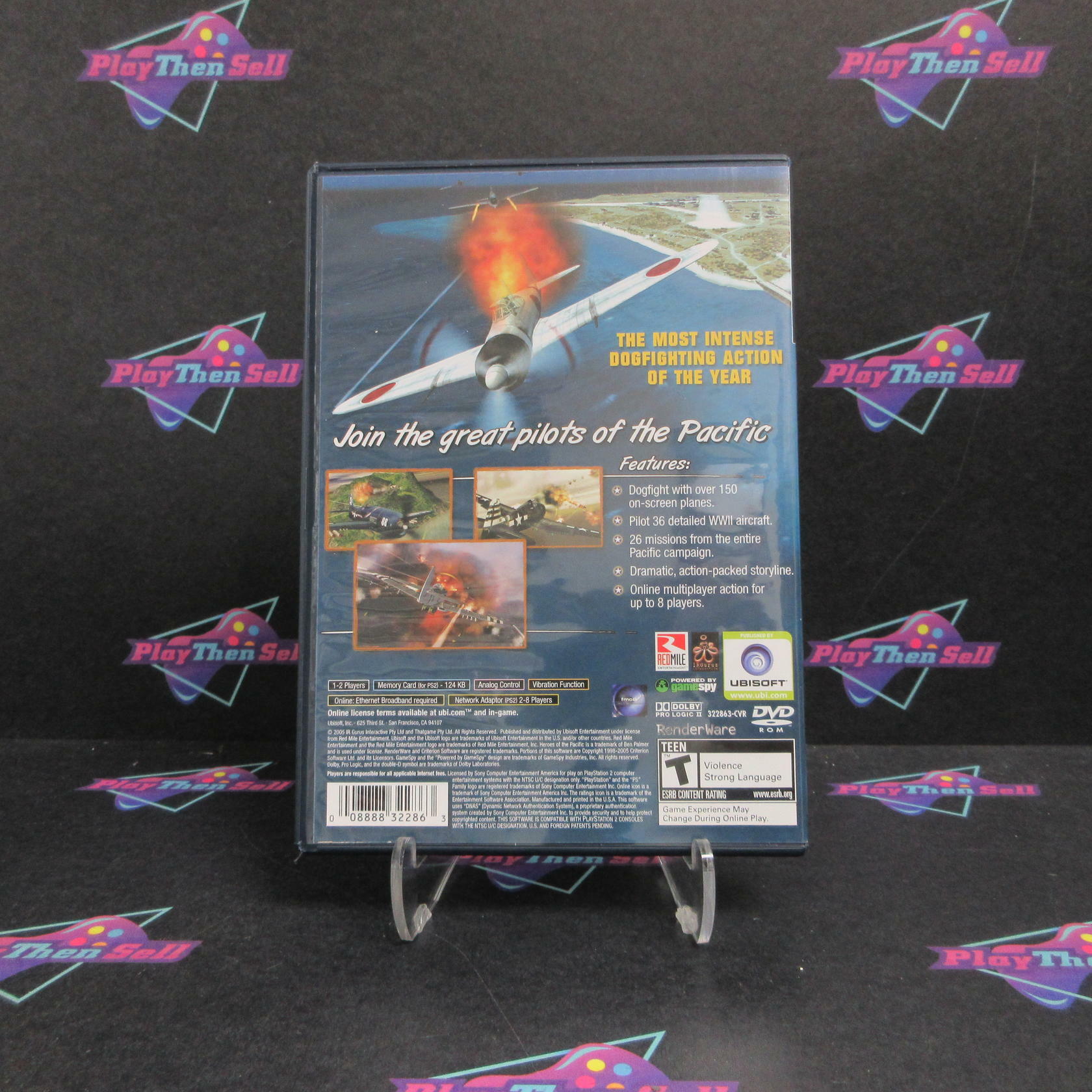 Heroes of the Pacific PS2 PlayStation 2 Complete - Excellent