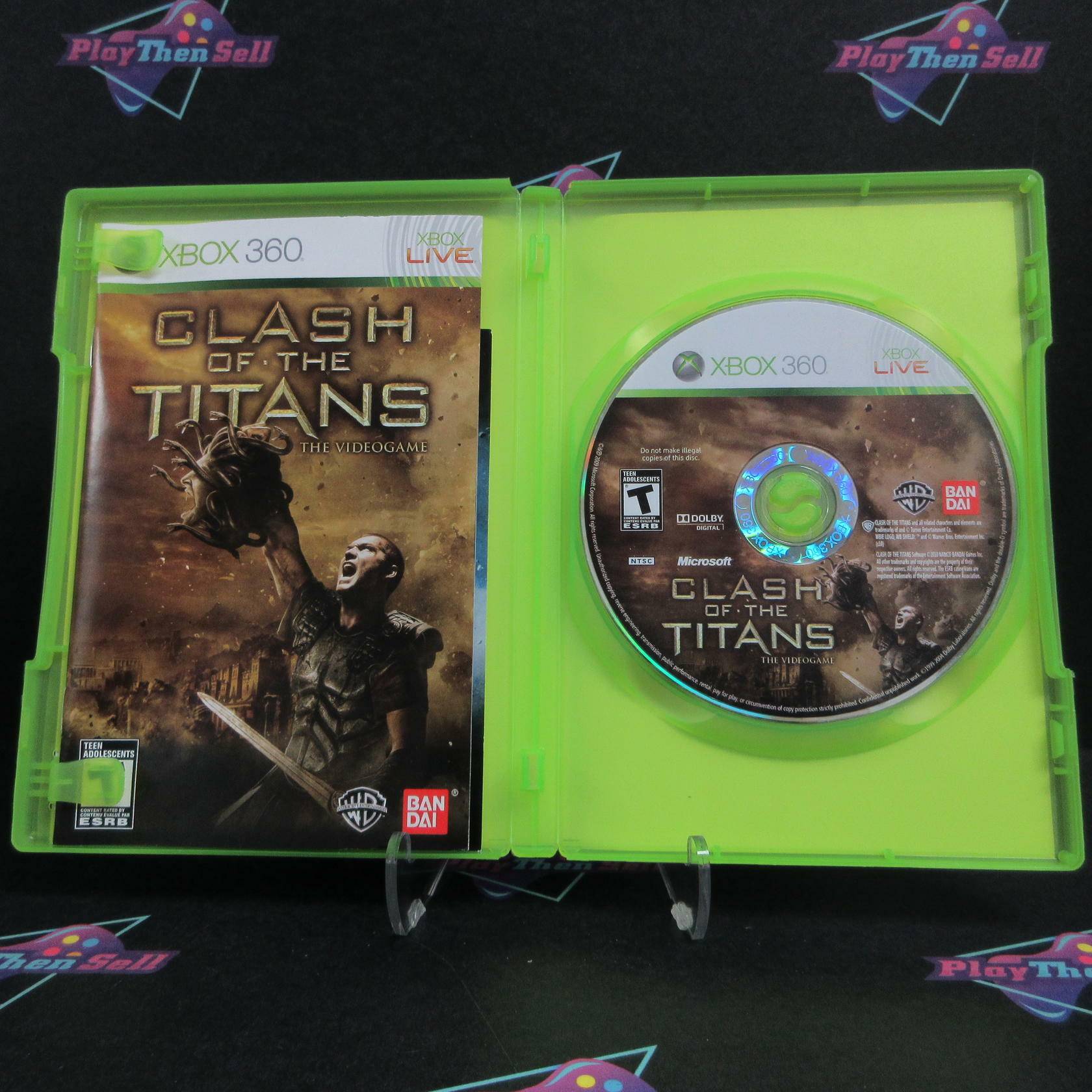 Clash of the Titans Xbox 360 Complete - Excellent