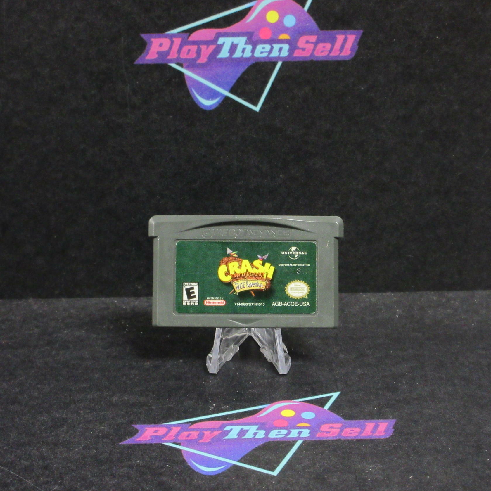 Crash Bandicoot The Huge Adventure GBA Game Boy Advance - Refurbished