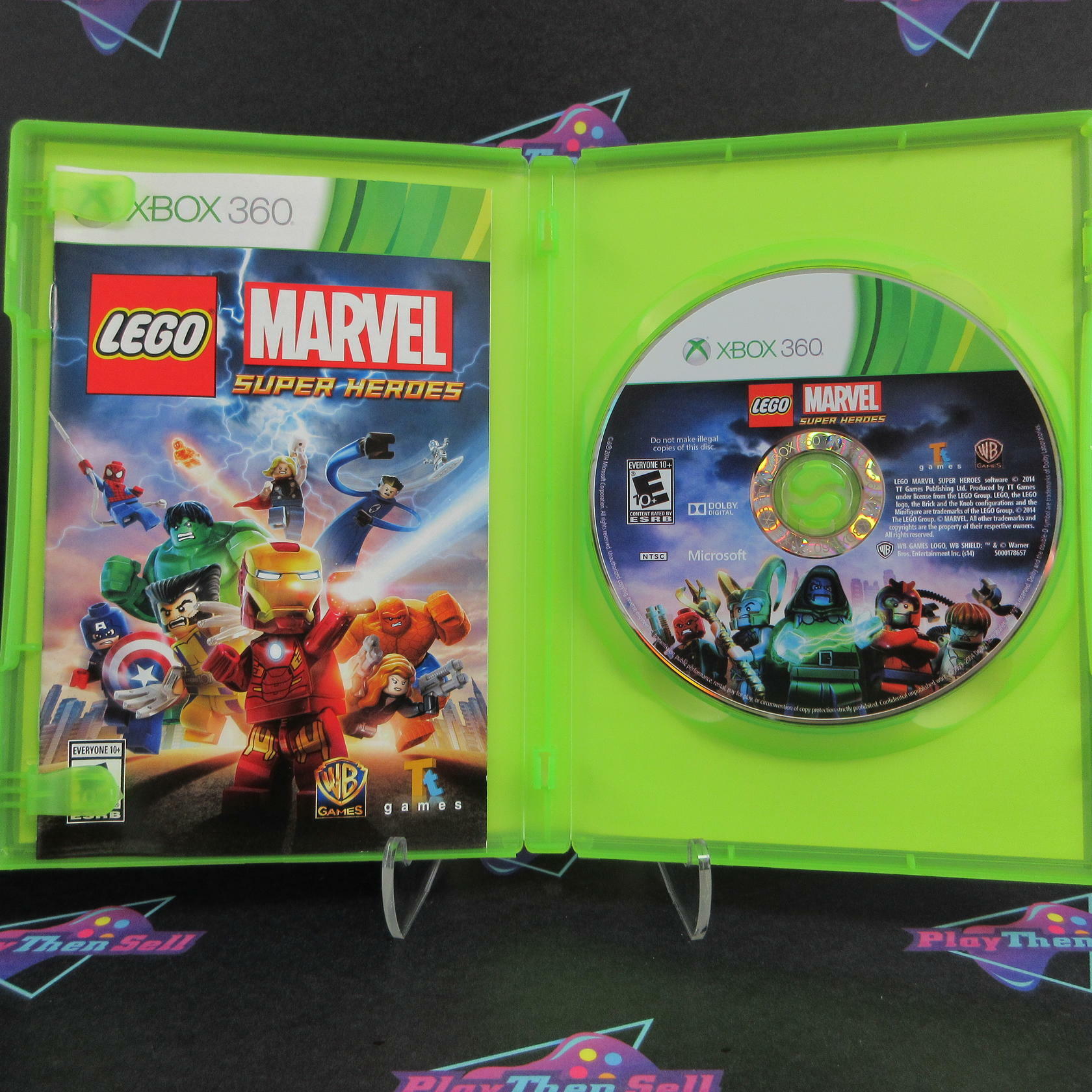 LEGO Marvel Super Heroes Xbox 360 Complete - Excellent