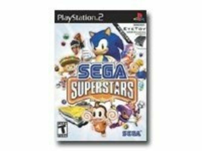 Sega Superstars PS2 PlayStation 2 + Reg Card Complete - Excellent